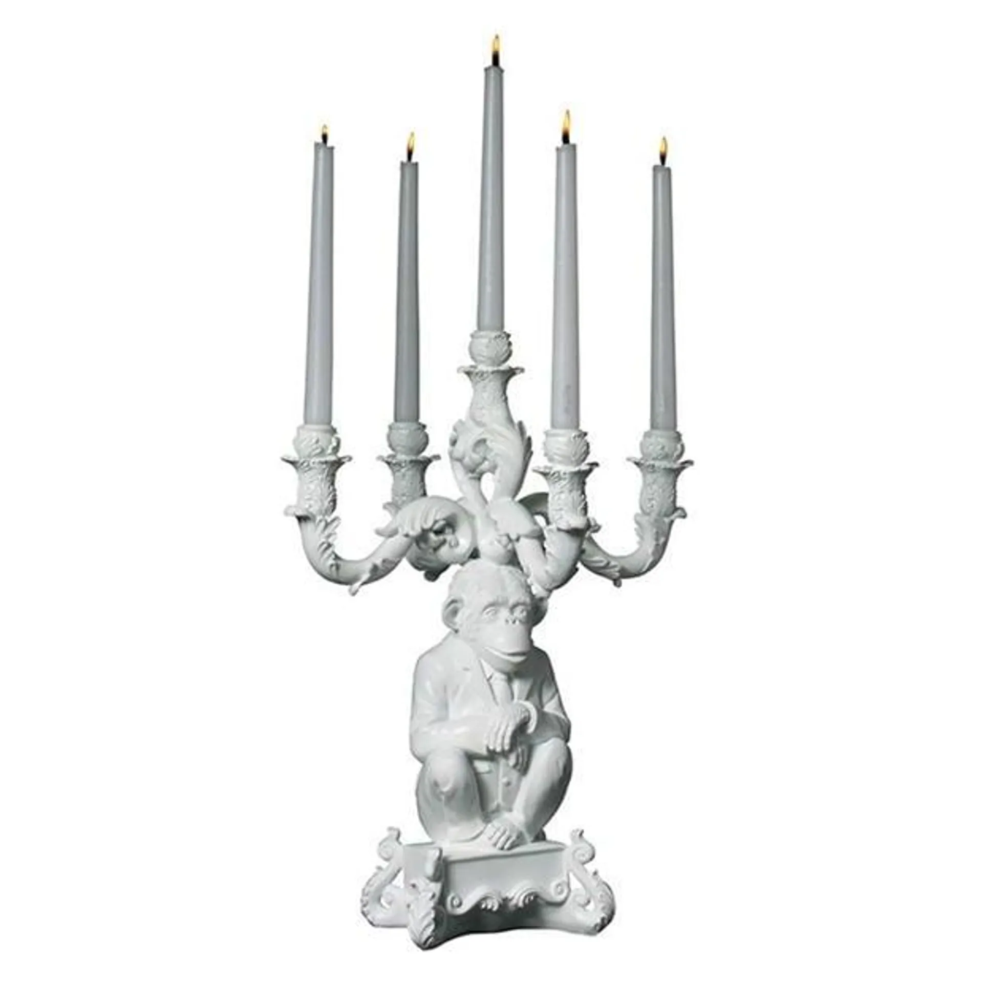 Seletti Burlesque - The Wise Chimpanzee Candelabra