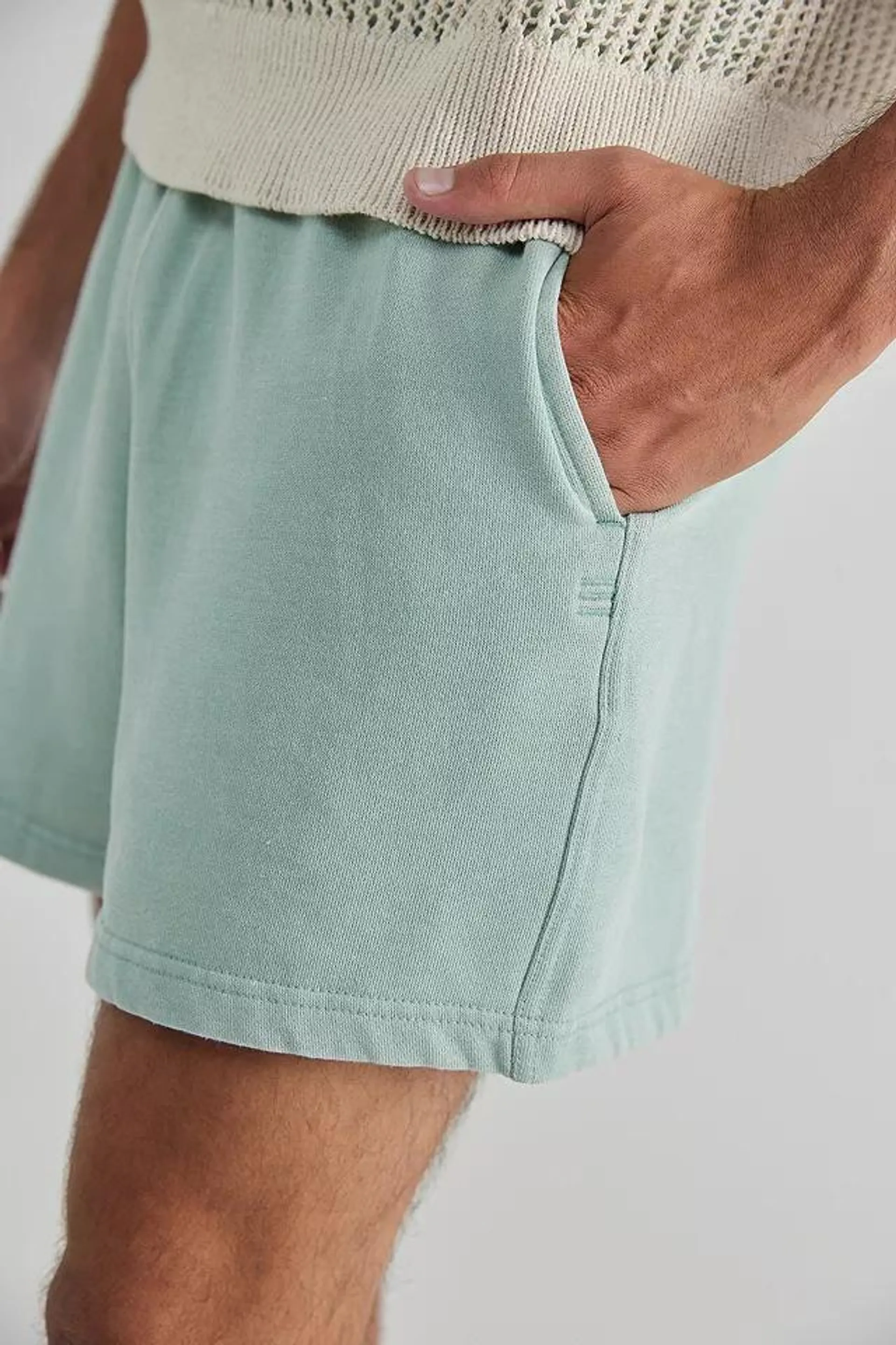 BDG Blue Bonfire Shorts