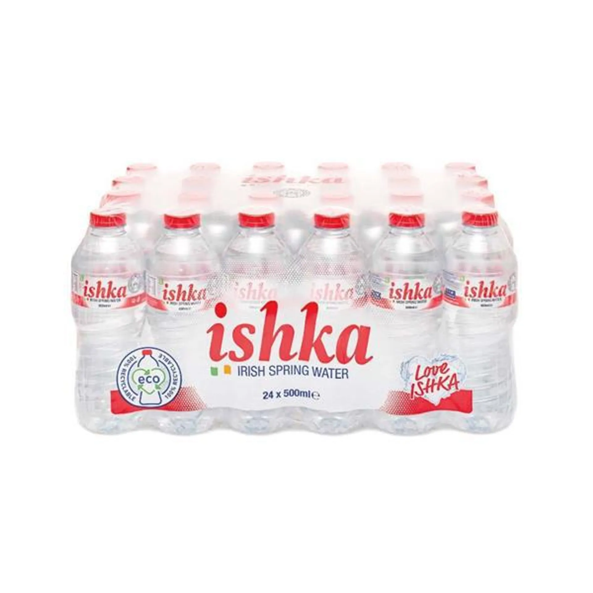 Ishka Irish Spring Water 500Ml 24Pk