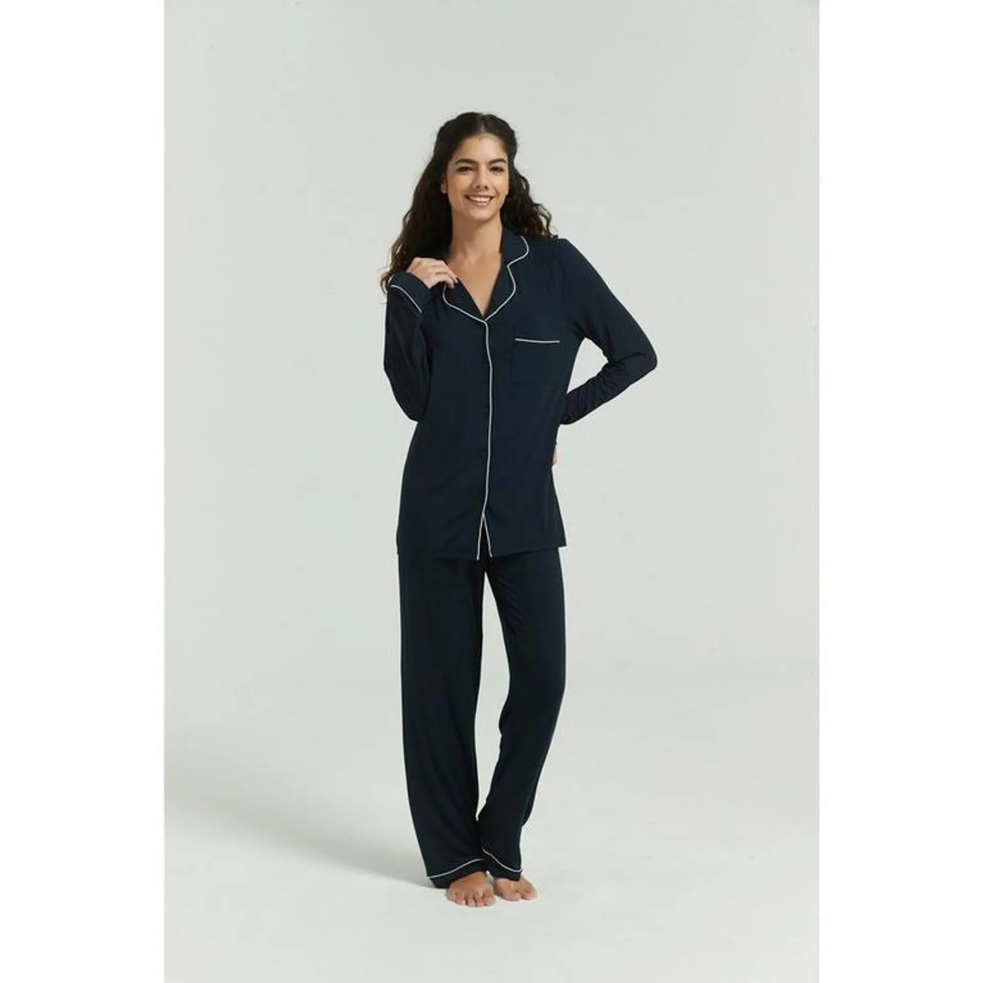 Long Sleeve Modal Pyjamas