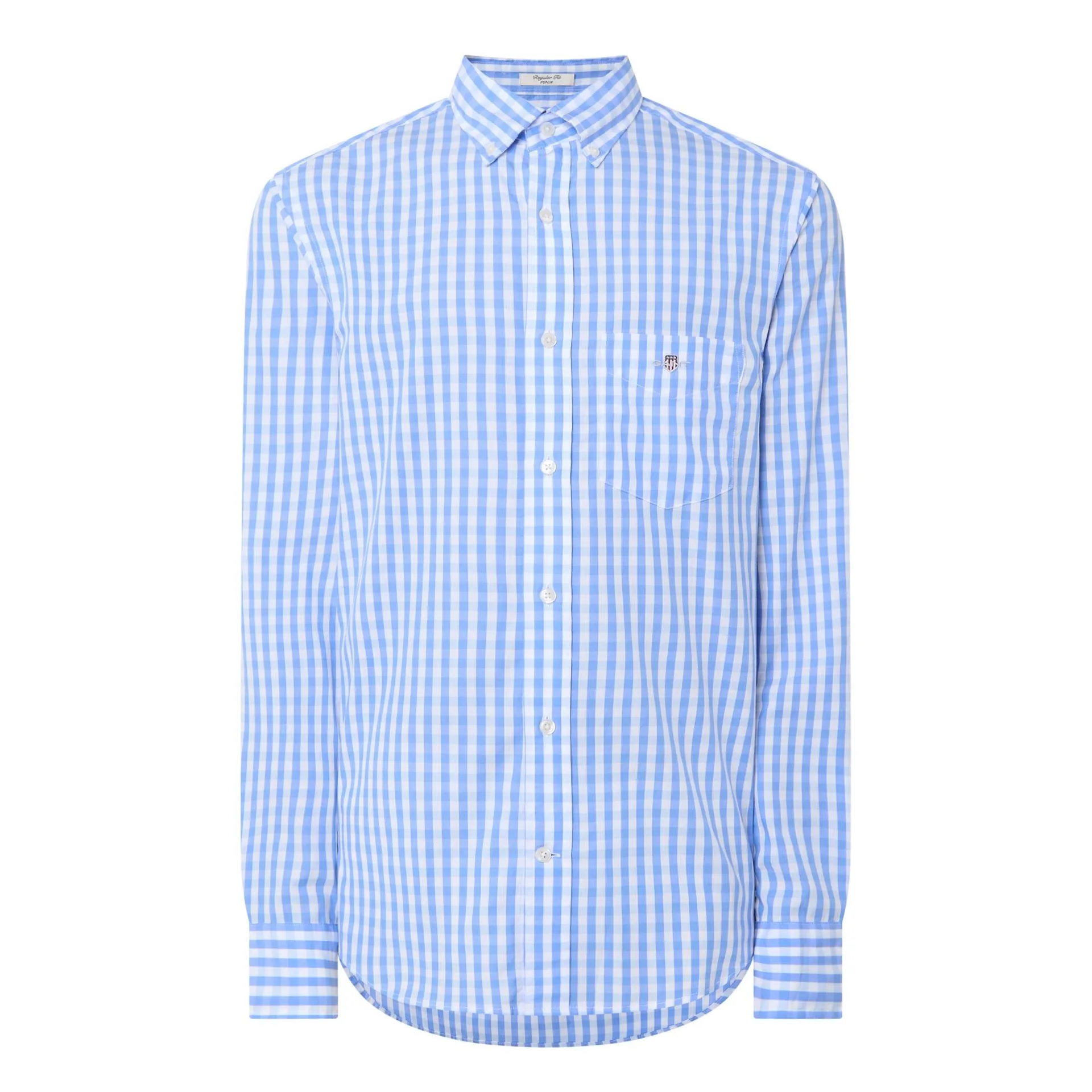 Gingham Poplin Shirt