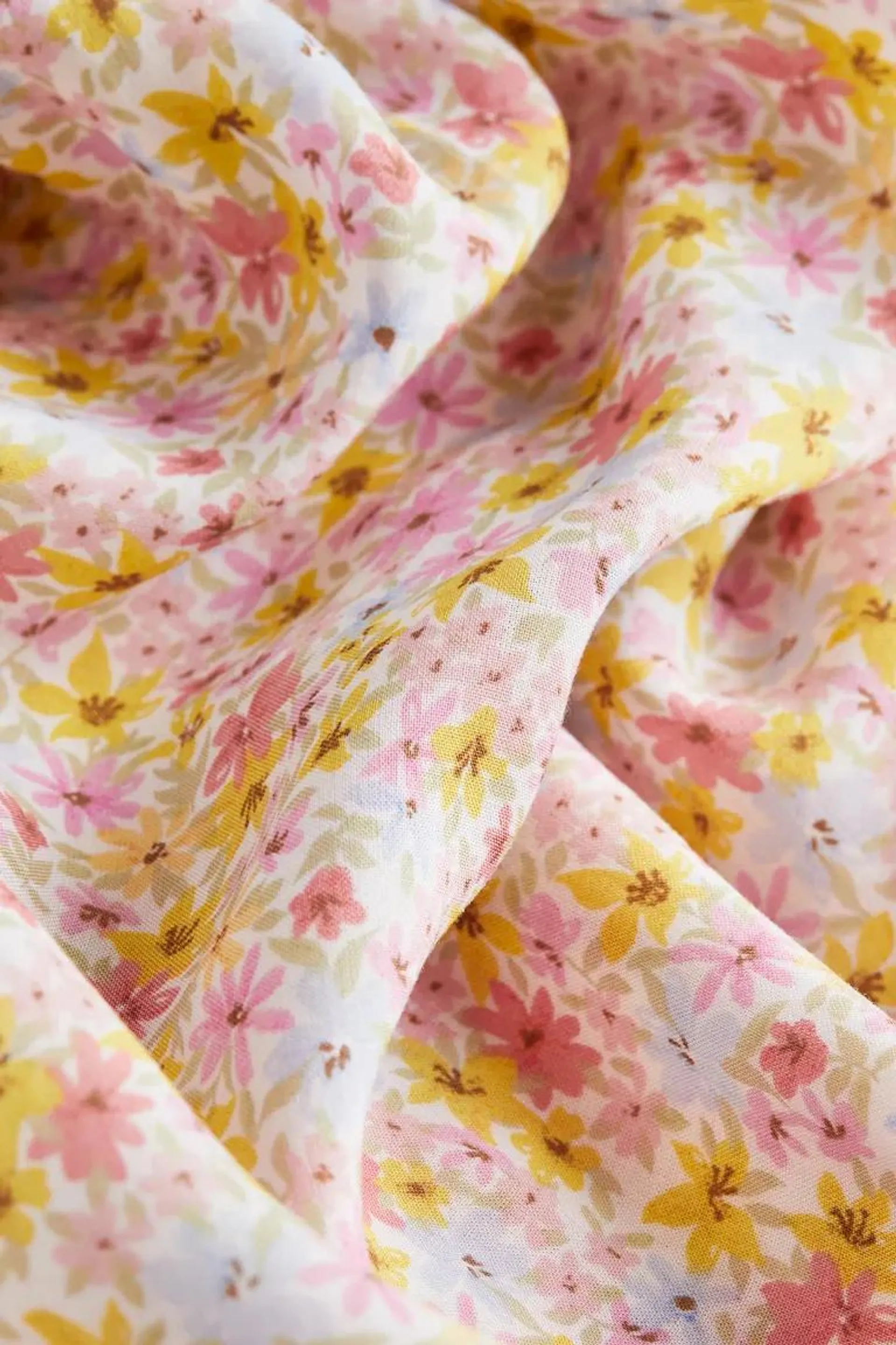Smocked beach skirt