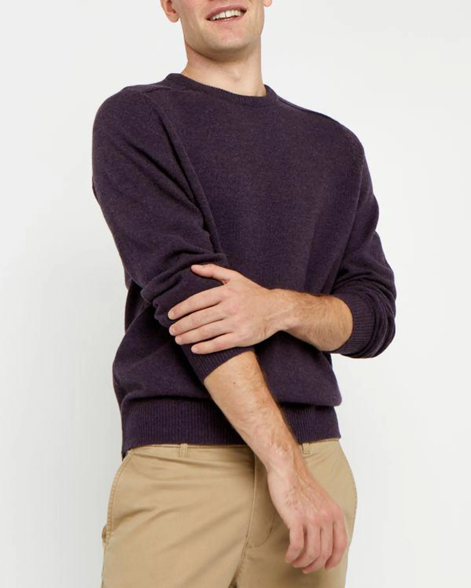 Lambswool Crew Neck Jumper