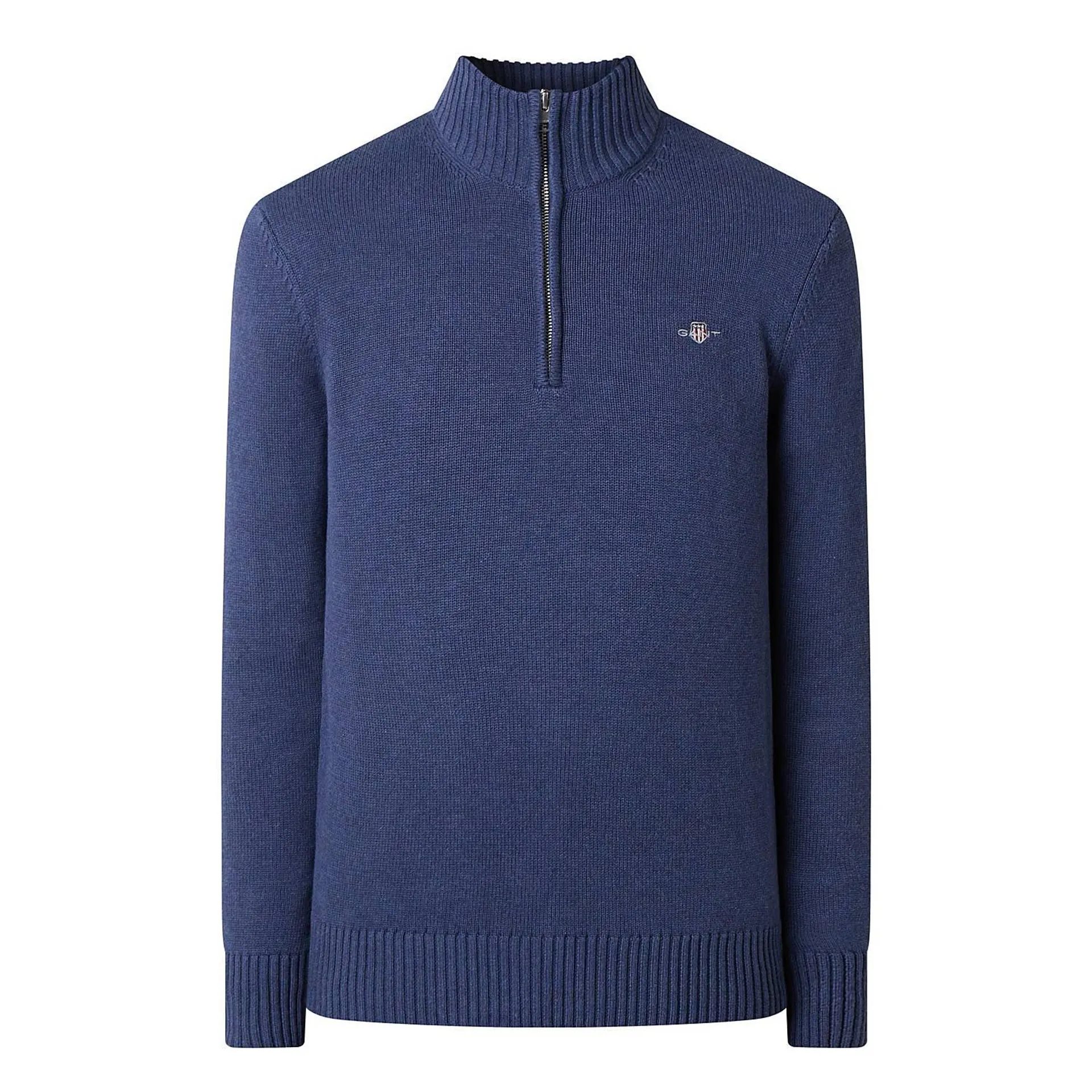 Casual Cotton Half-Zip Sweatshirt