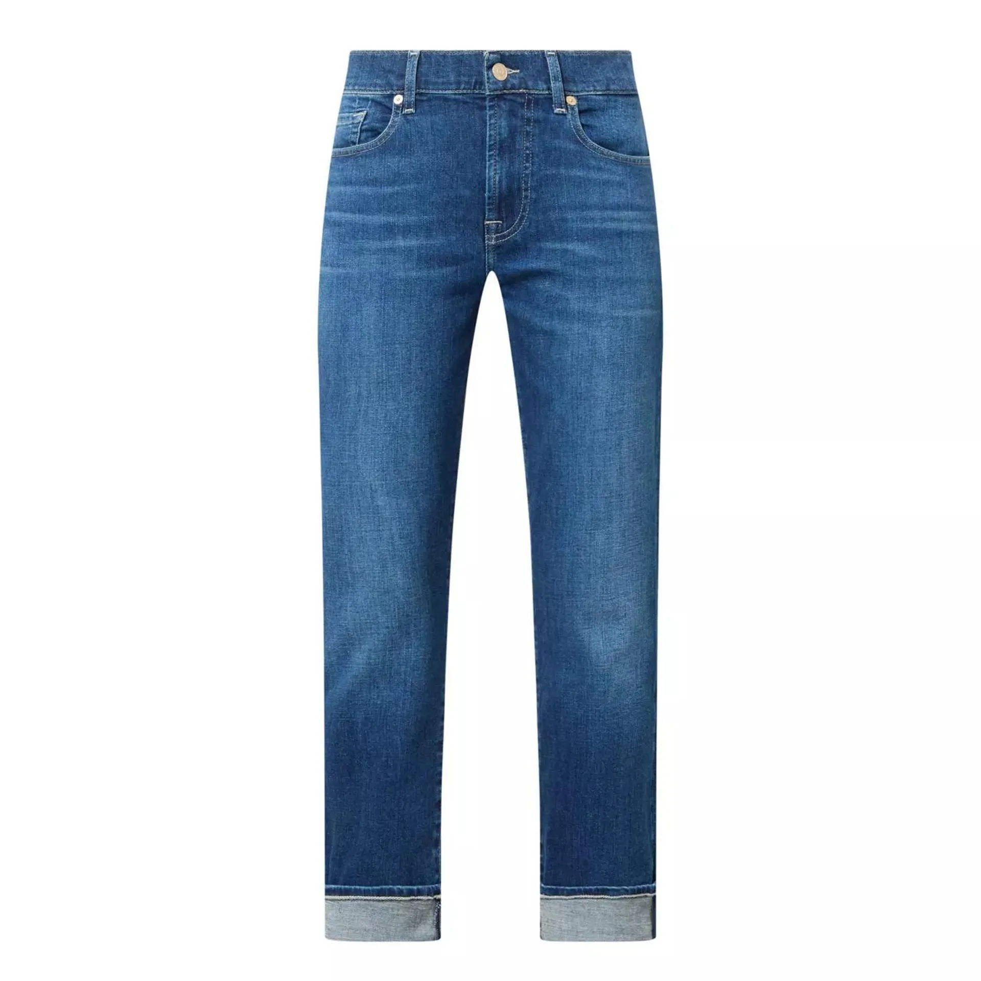 New in 7 FOR ALL MANKIND Mid Rise Straight Leg Jeans €240.00