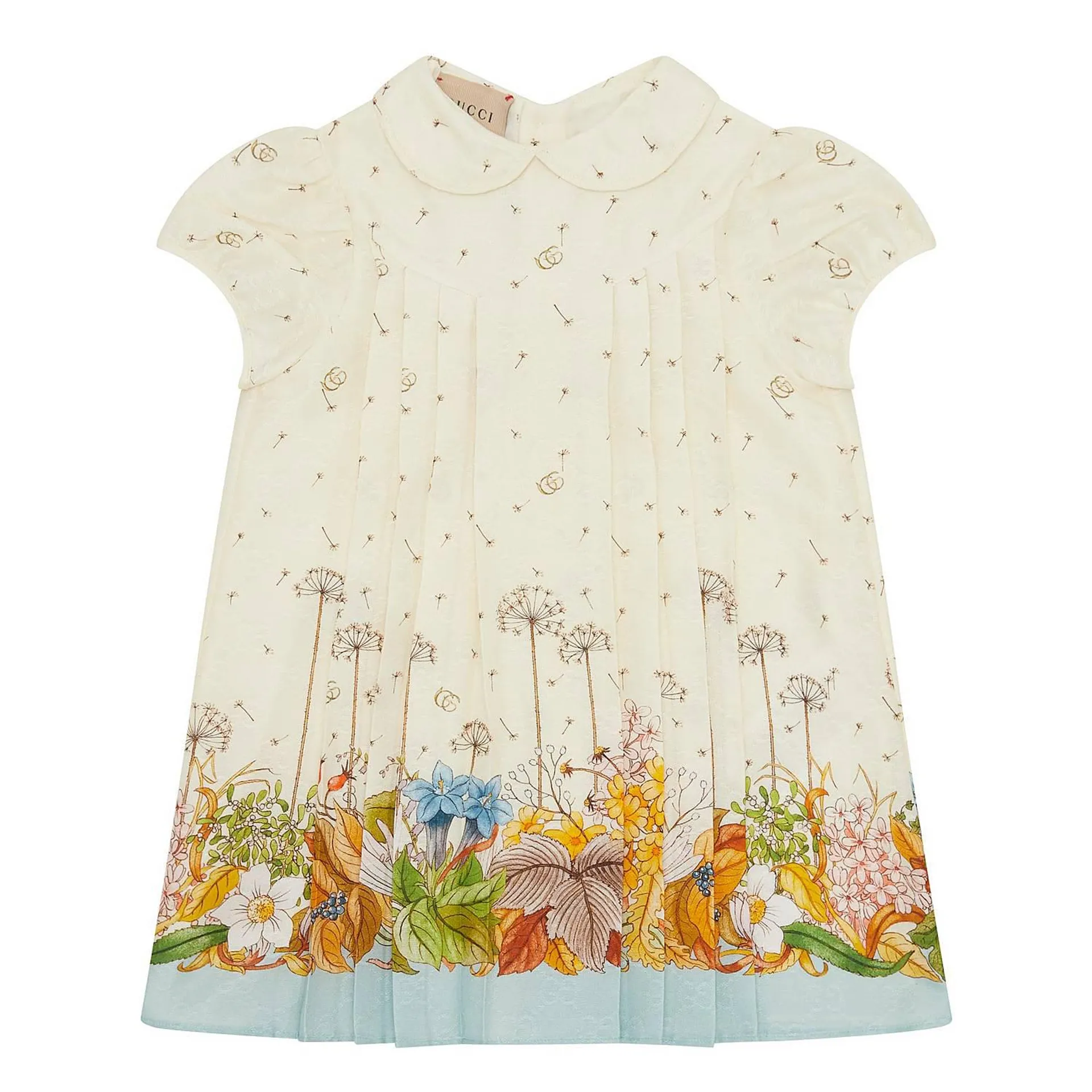 Dandelion Printed Cotton Dress