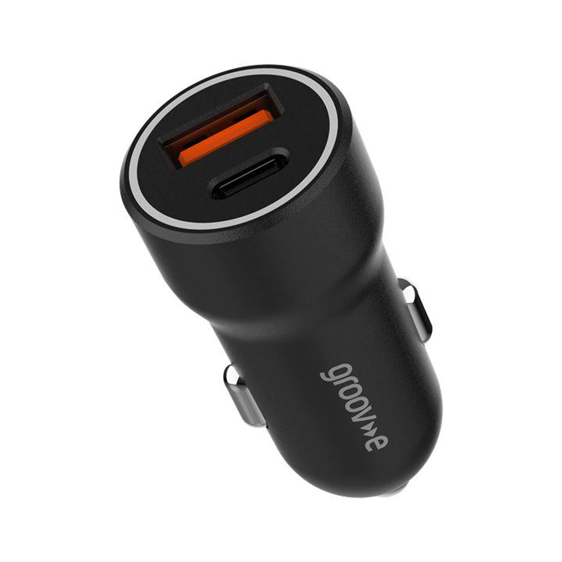 GROOV-E DUAL USB IN-CAR CHARGER