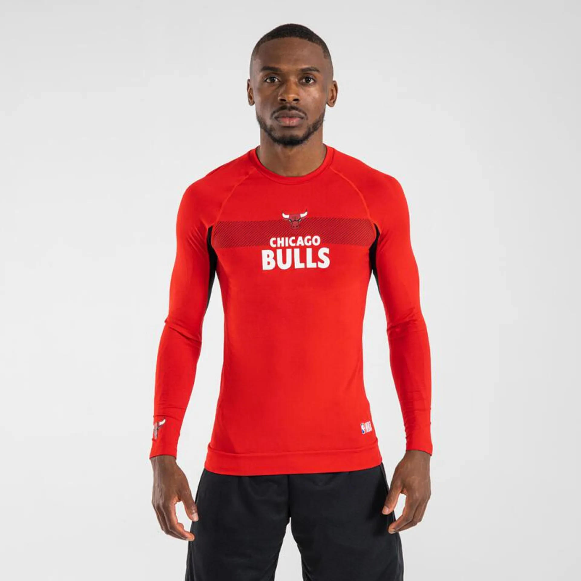 Men's/Women's Basketball Base Layer Jersey UT500 - NBA Chicago Bulls/Red