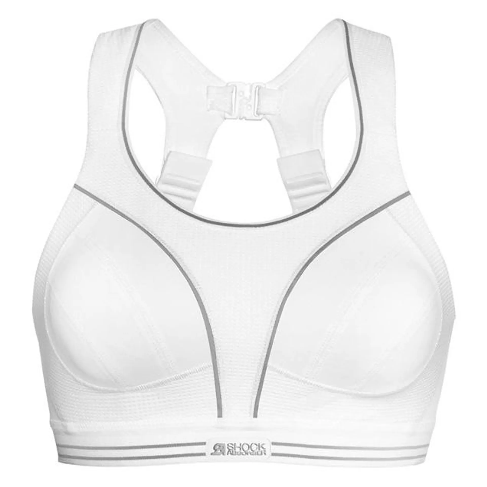 SHOCK ABSORBER ULTIMATE RUN BRA WHITE