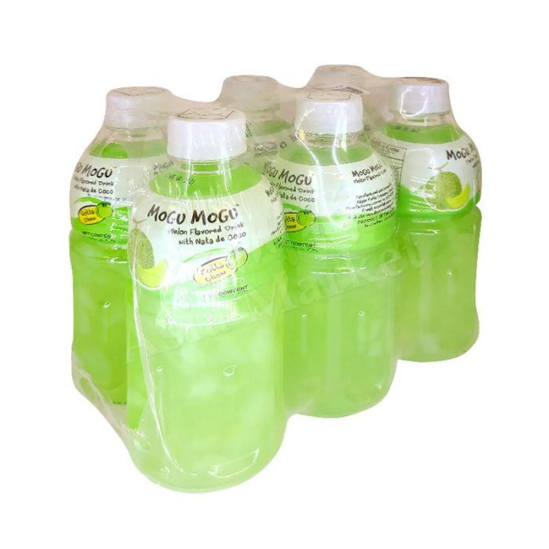[PACK OF 6] MOGU MOGU - Melon Juice with Nata De Coco 320ml (x6)