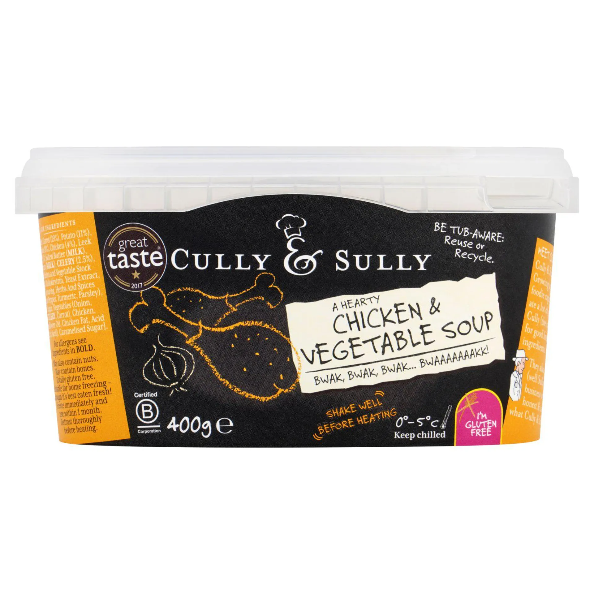 Cully & Sully Chicken & Vegetable Soup (400 g)