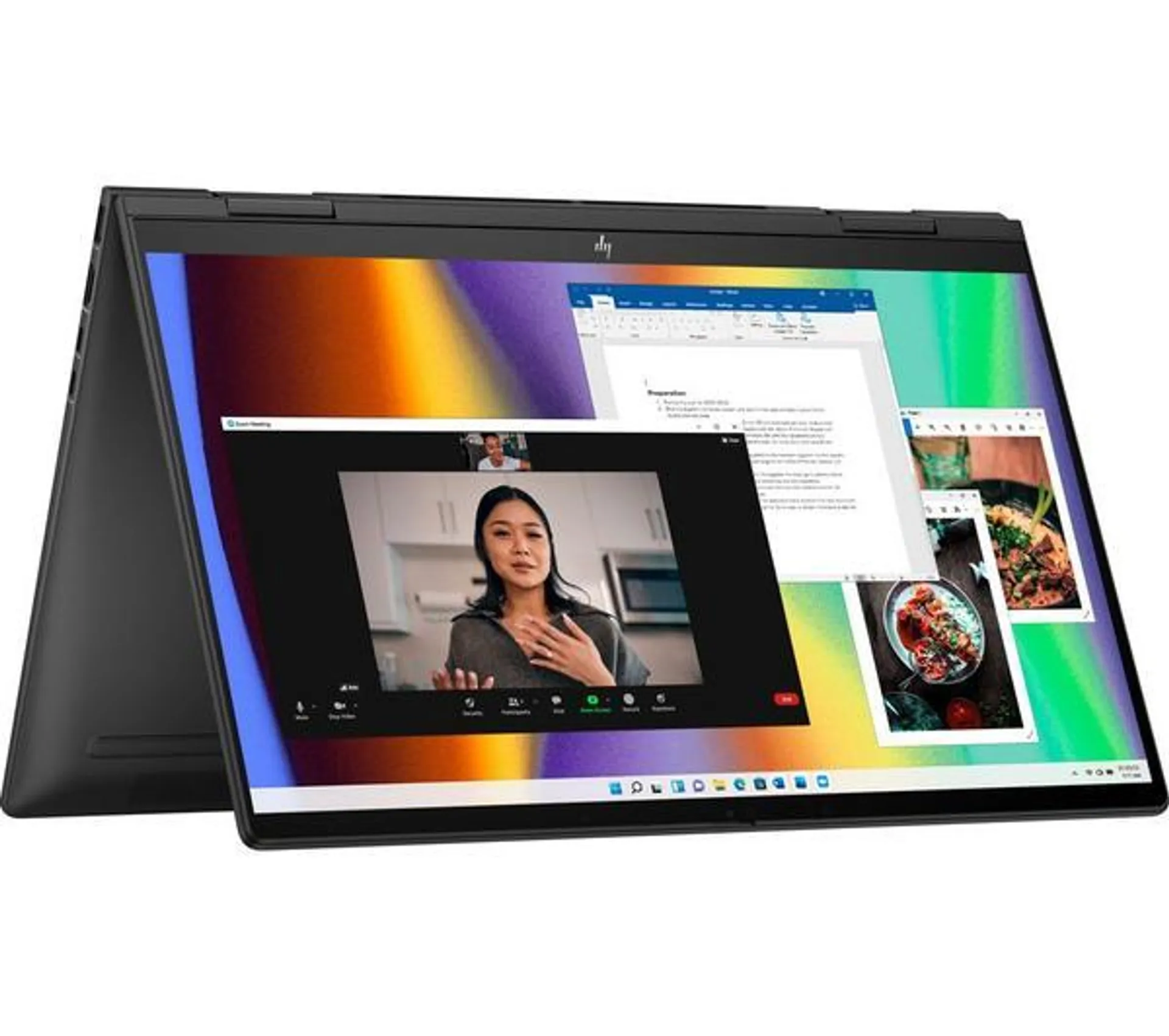 HP ENVY x360 15.6" 2 in 1 Laptop - AMD Ryzen 5, 512 GB SSD, Black