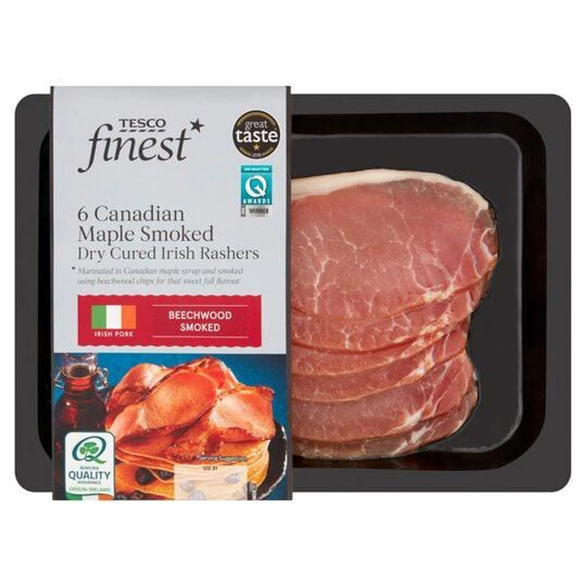 T.Fin*Canadian Maple Smoked Dry Rashers240g