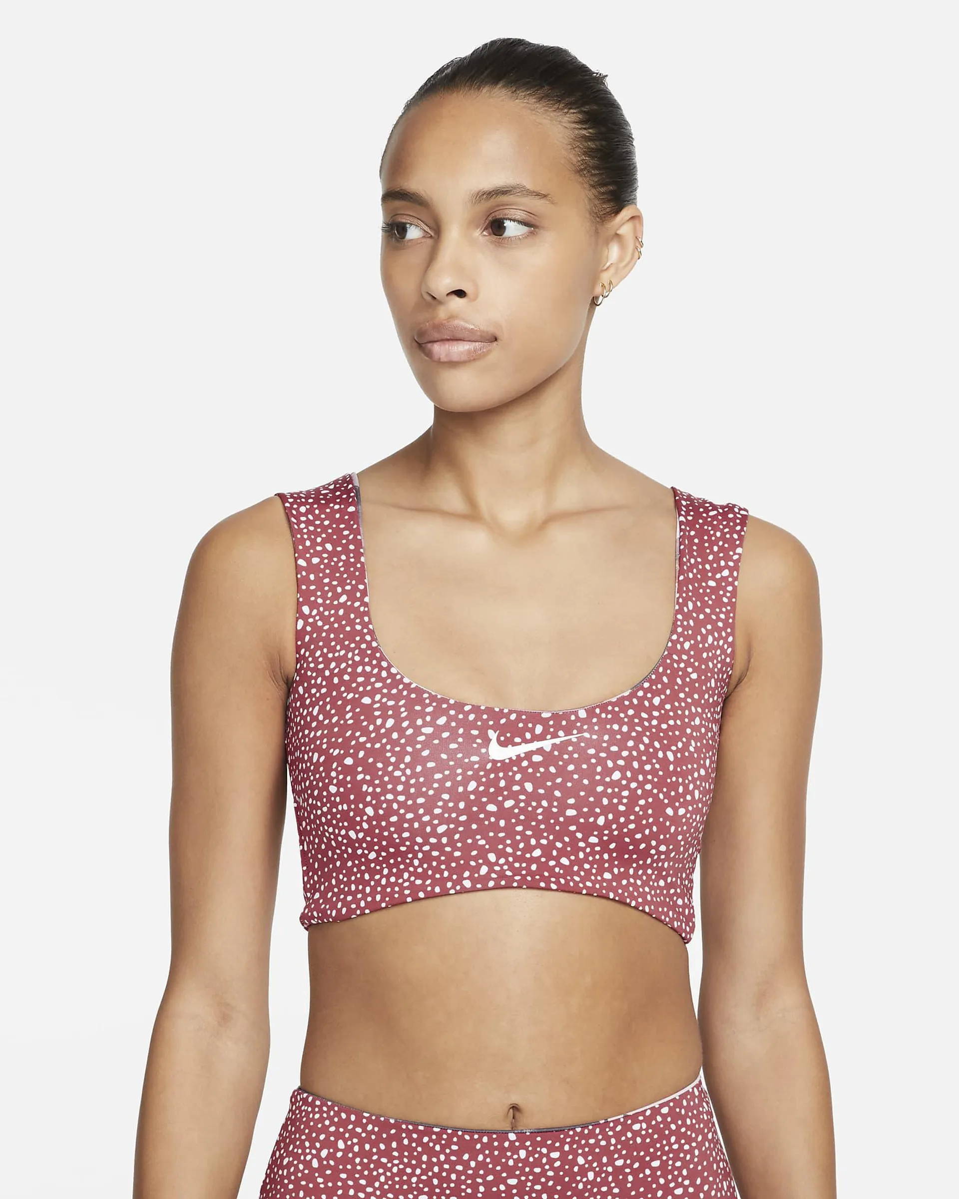 Women's Reversible Swimming Crop Top