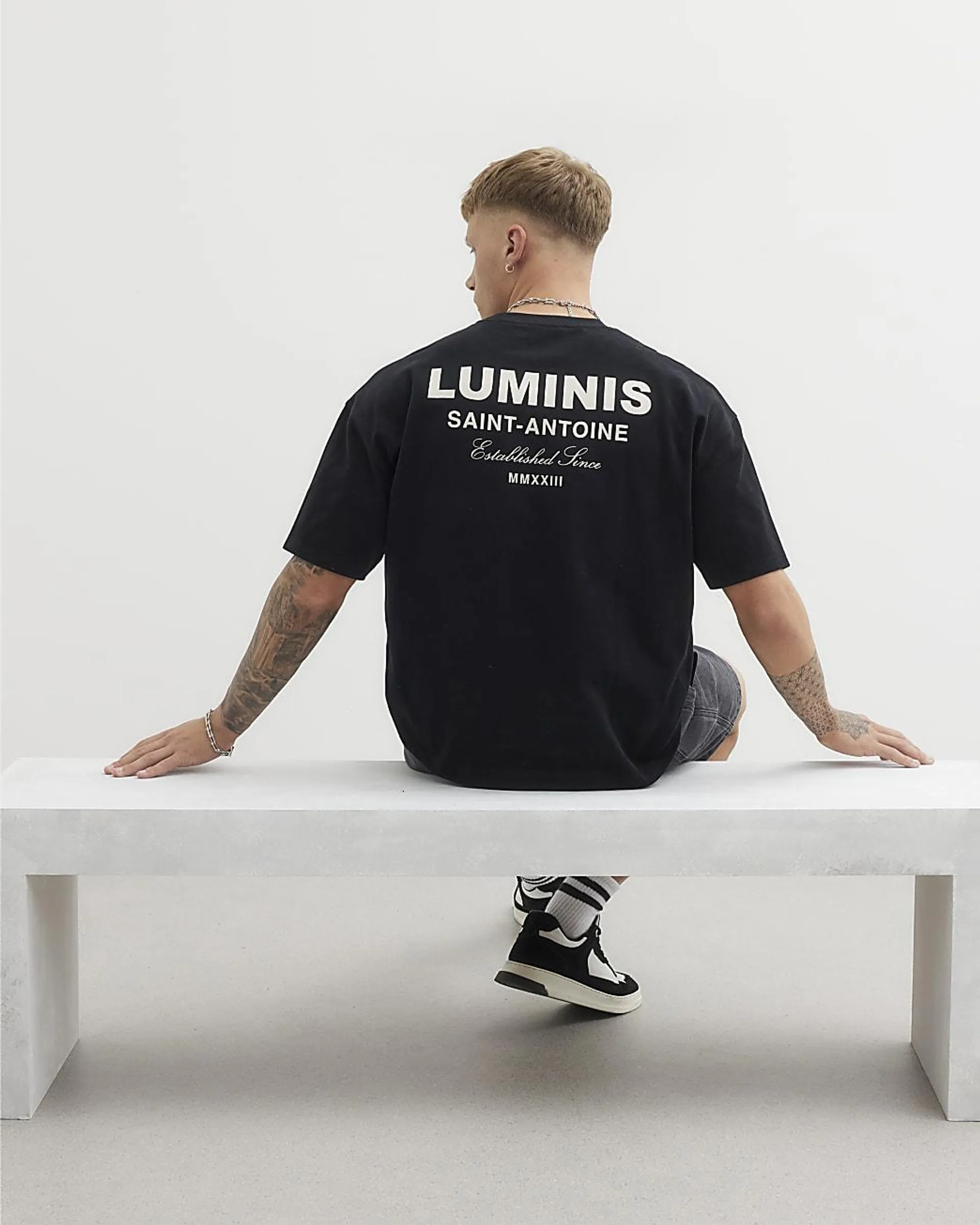 Black Short Sleeve Luminis T-Shirt