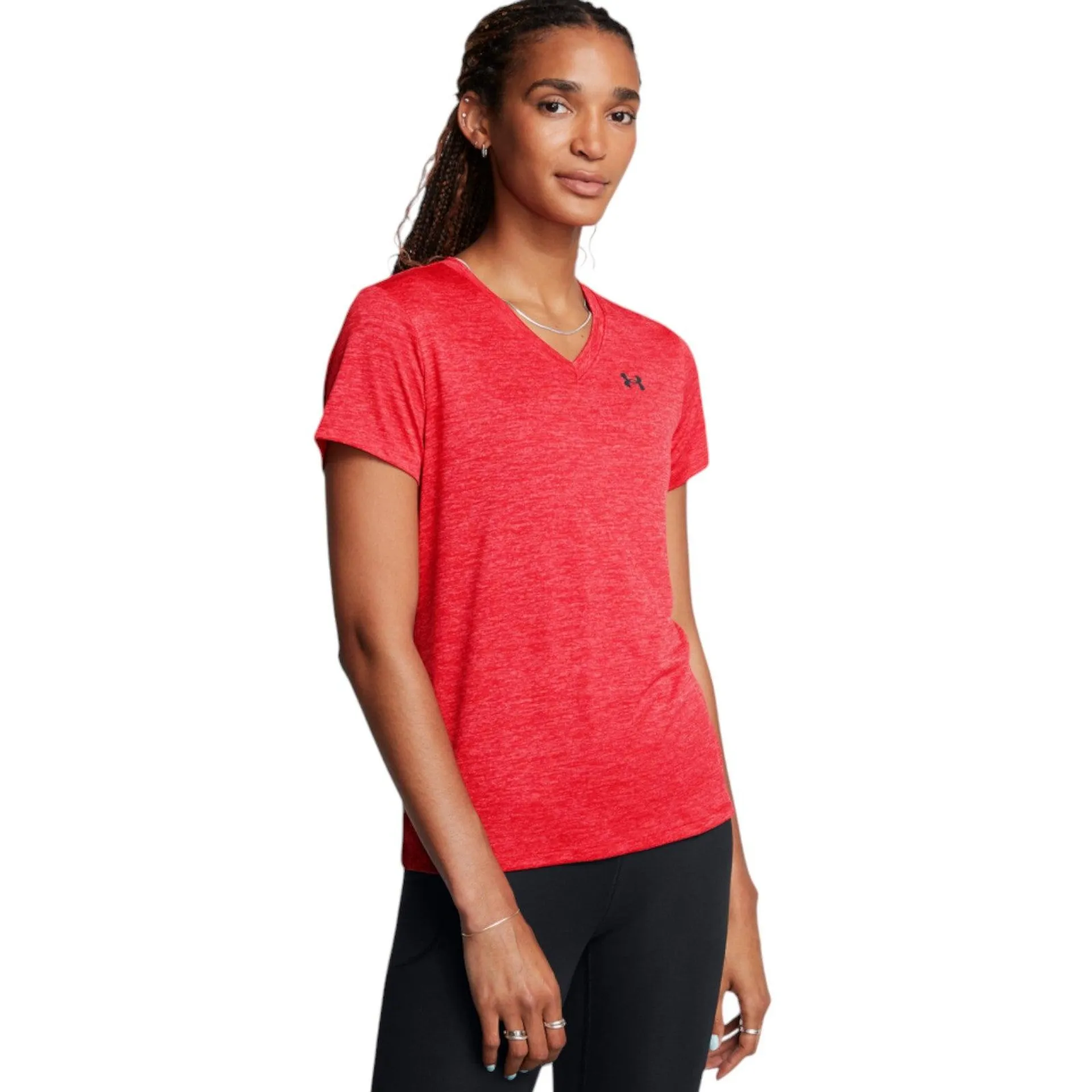 Under Armour Tech™ Twist V-Neck Womens Short Sleeved T-Shirt