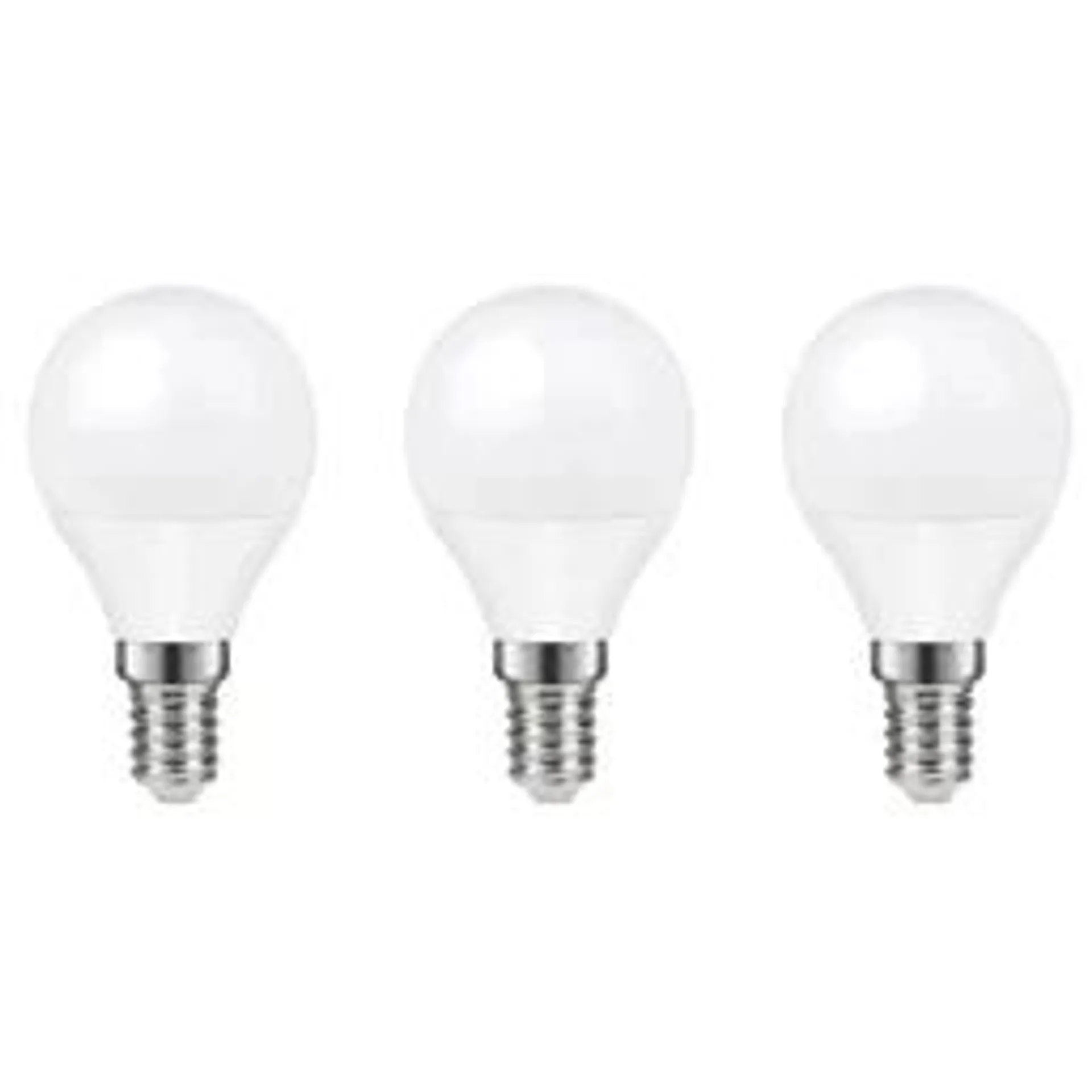 LAP SES Mini Globe LED Light Bulb 470lm 4.2W 3 Pack