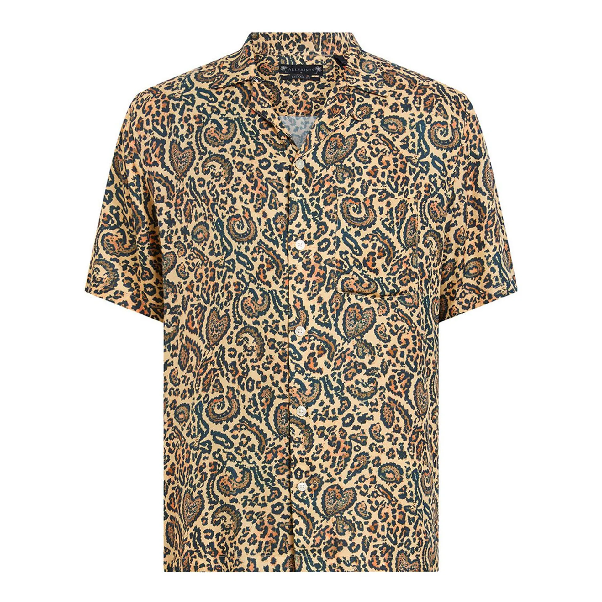 Leo Paisley Print Casual Shirt