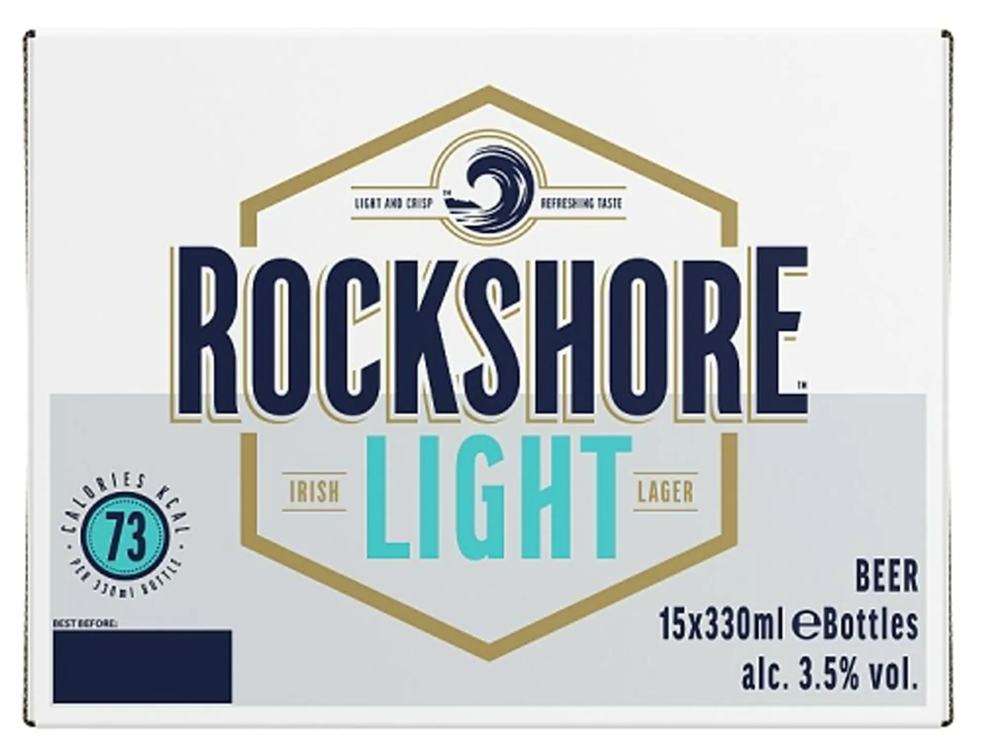 Rockshore Lager 15 Pack Bottle 4%