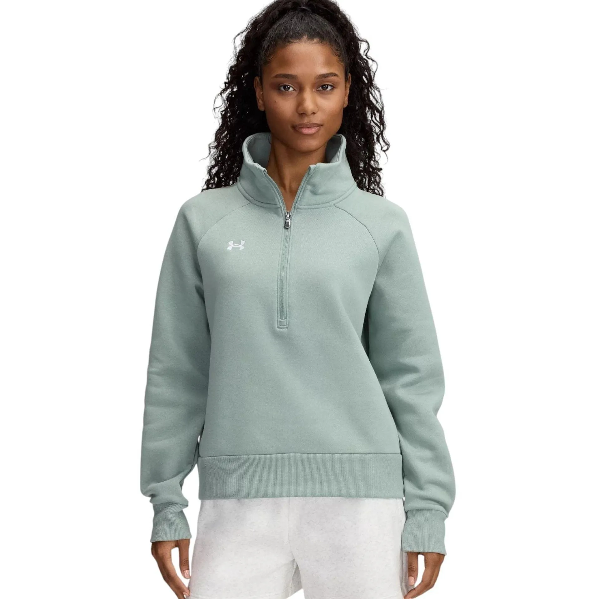 Under Armour Rival Fleece Womens Half-Zip Top