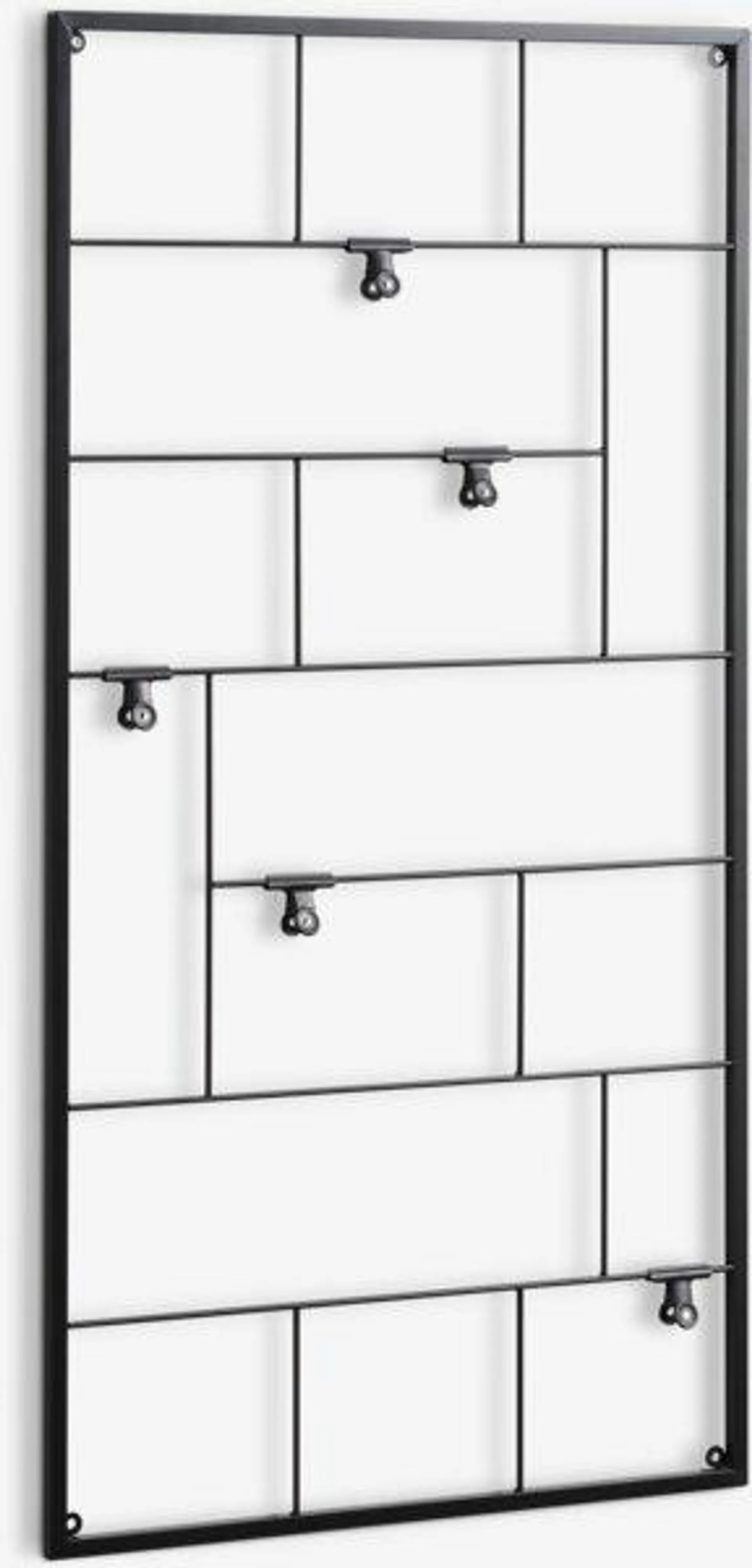 Notice board STOUBY 55x105 black