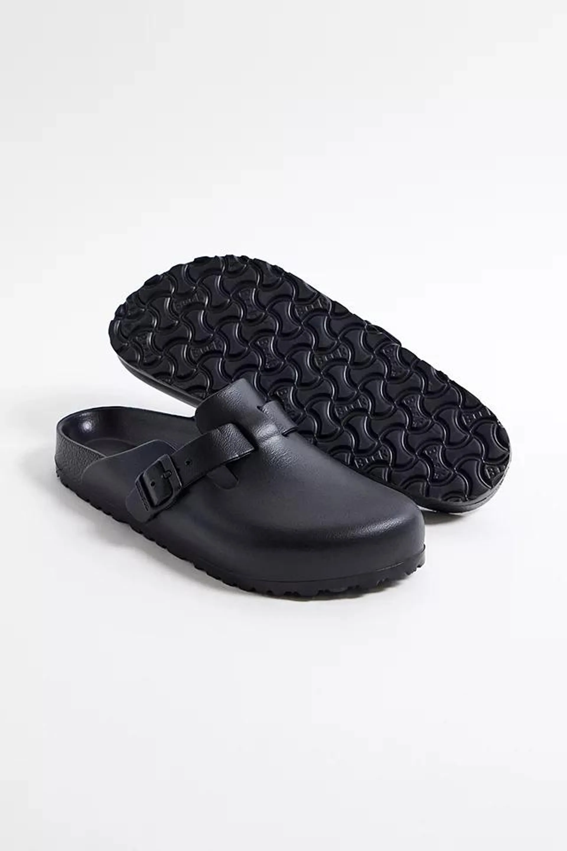 Birkenstock zoccoli Boston in EVA nero