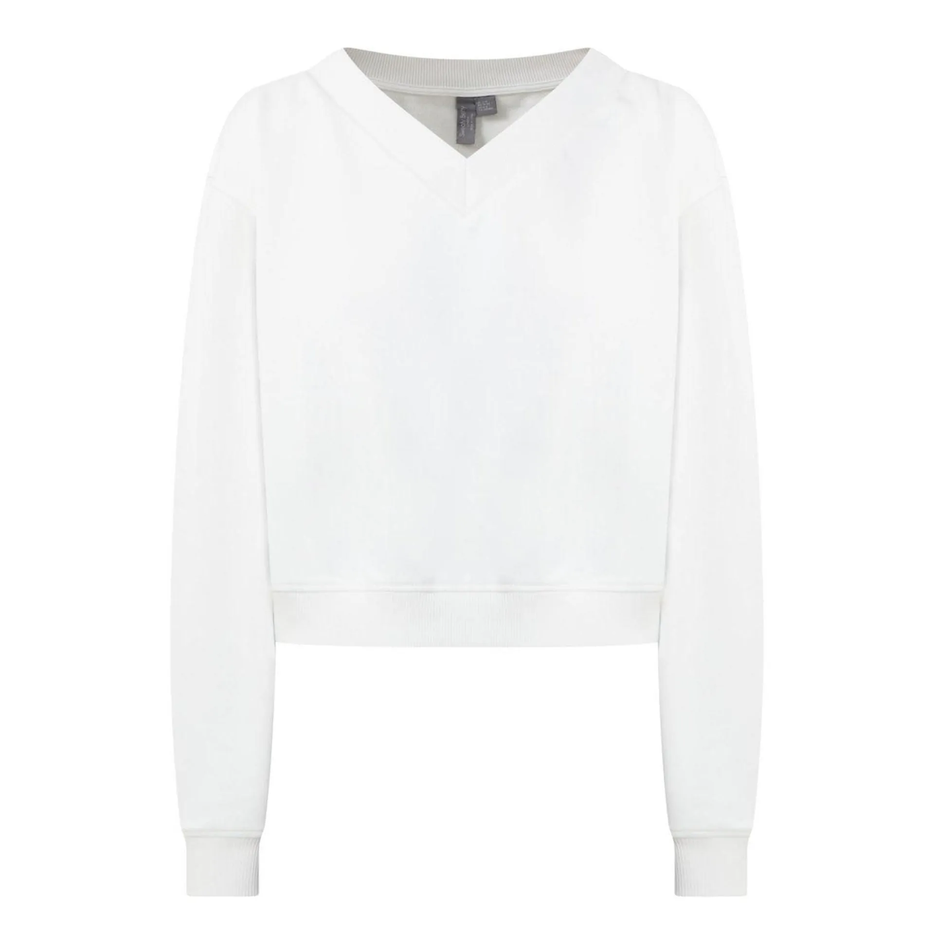 Revive Crop V-Neck Sweatshirt