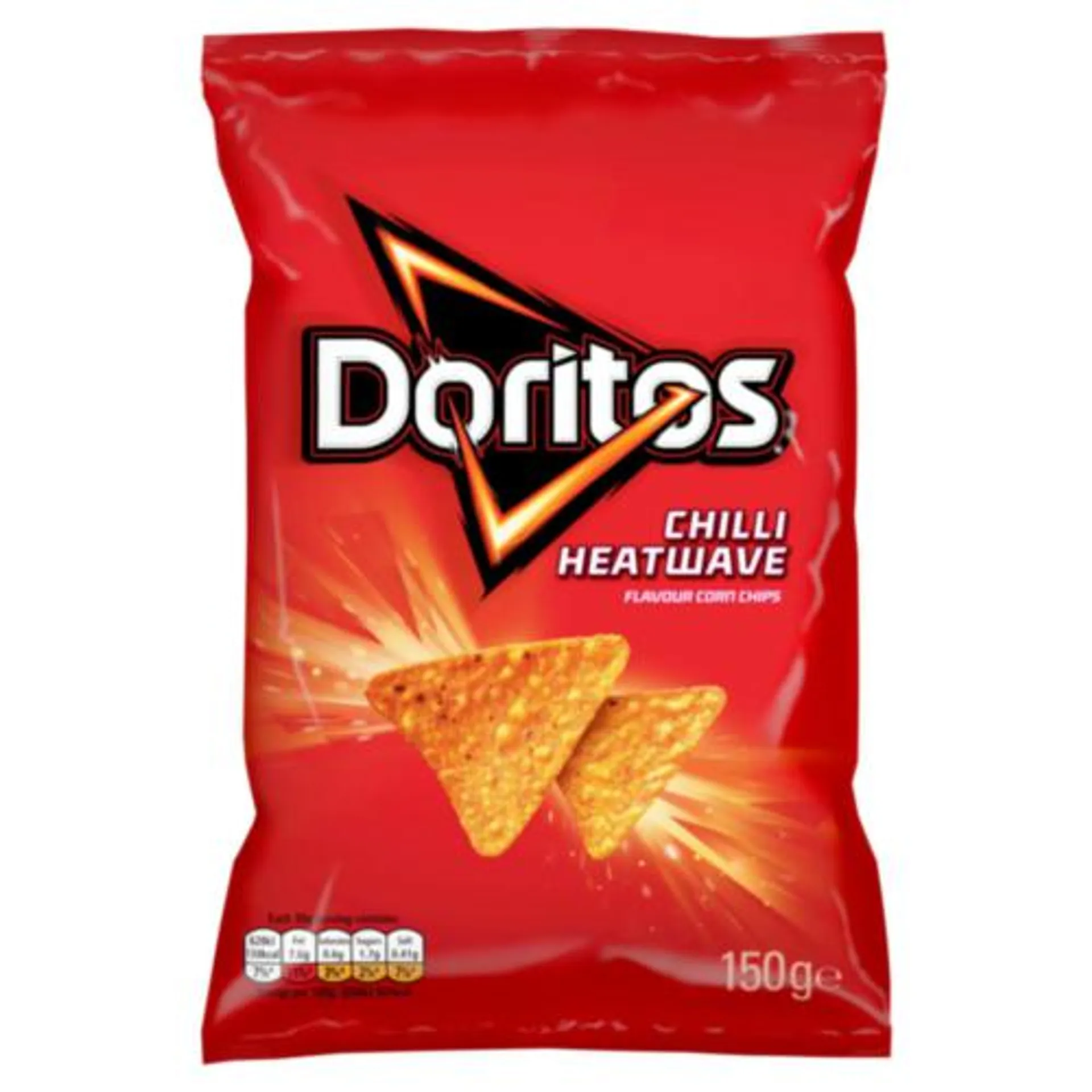 Doritos Chilli Heatwave Crisps Bag