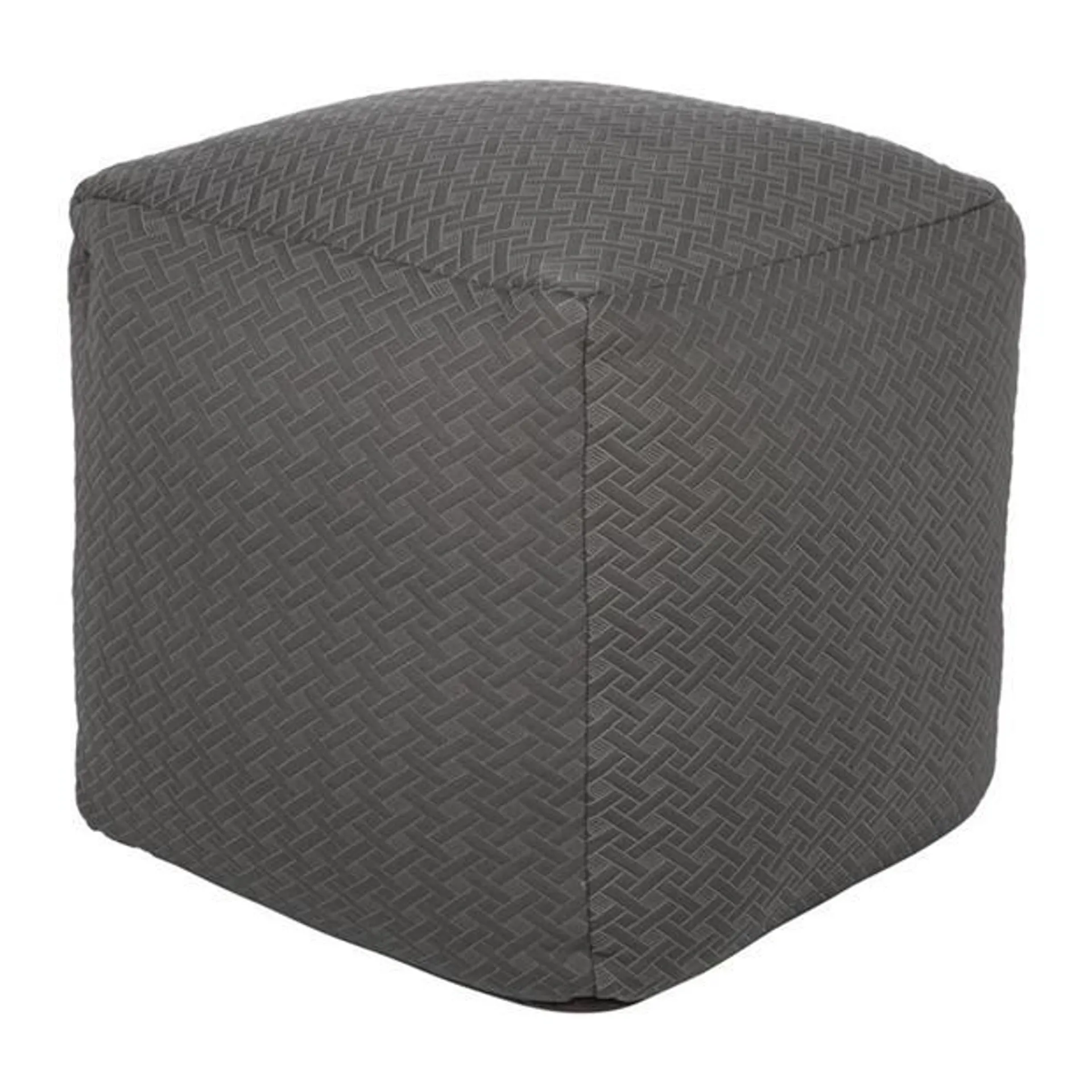 Woven Knitted Pouf
