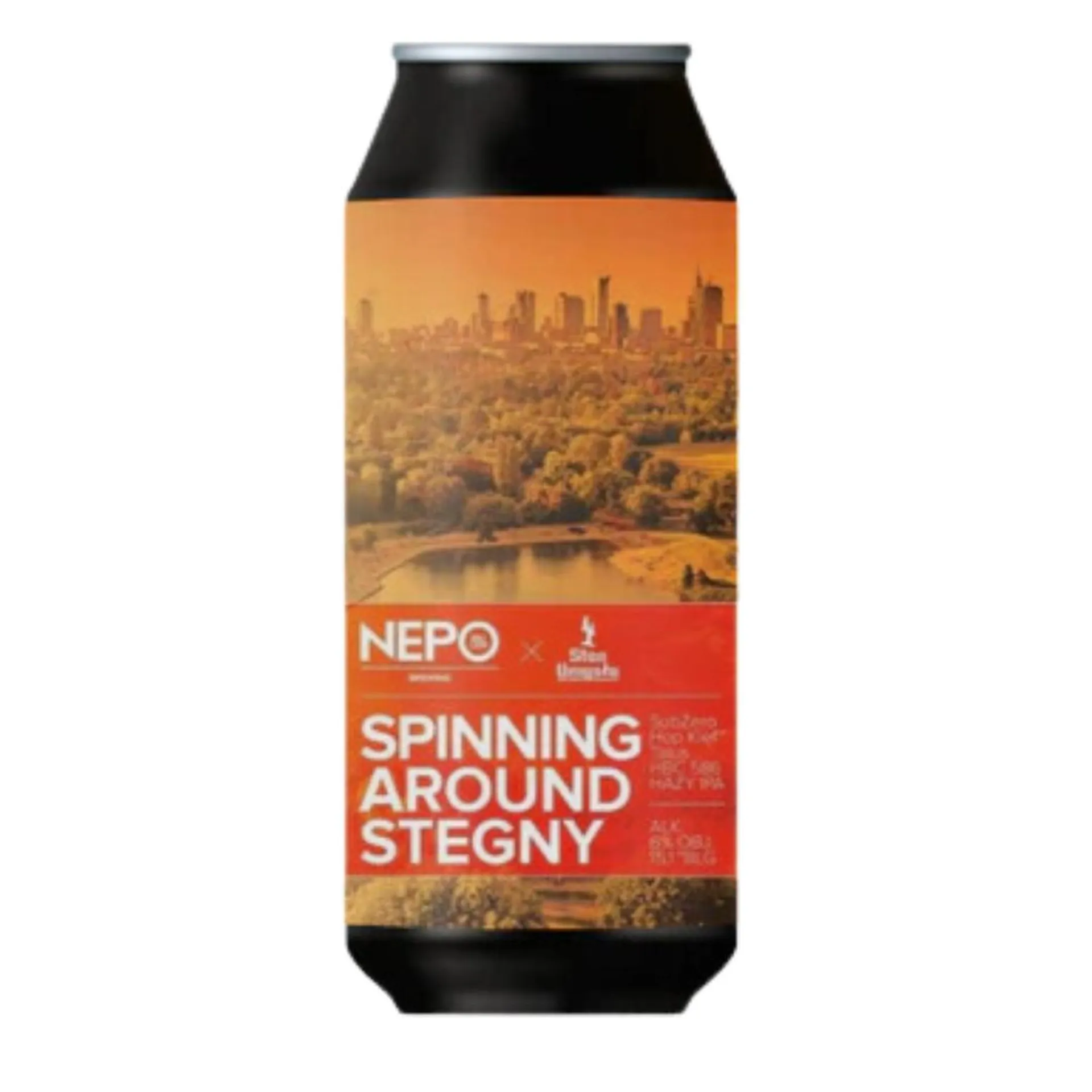 Nepomucen Brewing- Spinning Around Stegny IPA 6% ABV 440ml Can