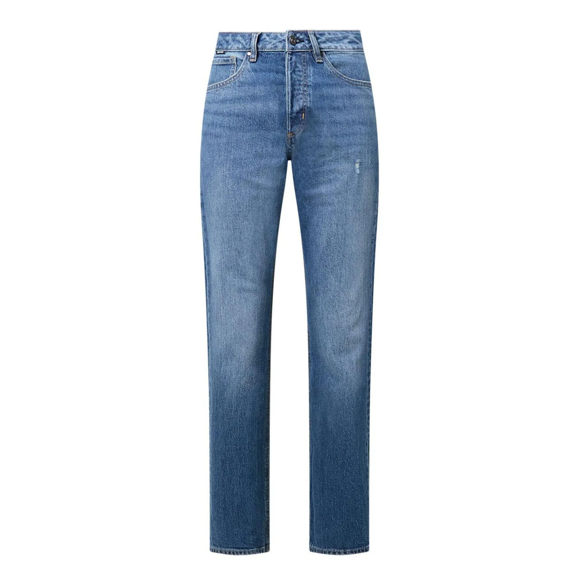 New in BOSS Height-Classic Mid-Rise Straight Leg Jeans €219.00