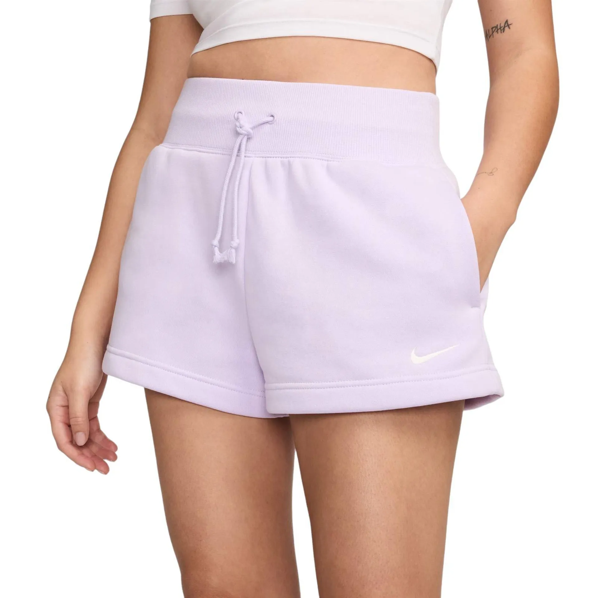 Nike Sportswear Phoenix Fleece Womens High-Waisted Loose Shorts