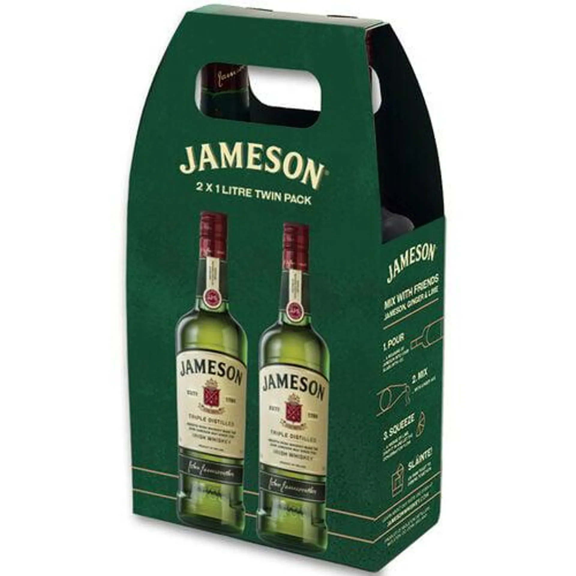 Original Irish Whiskey Twin Pack (2x1L)