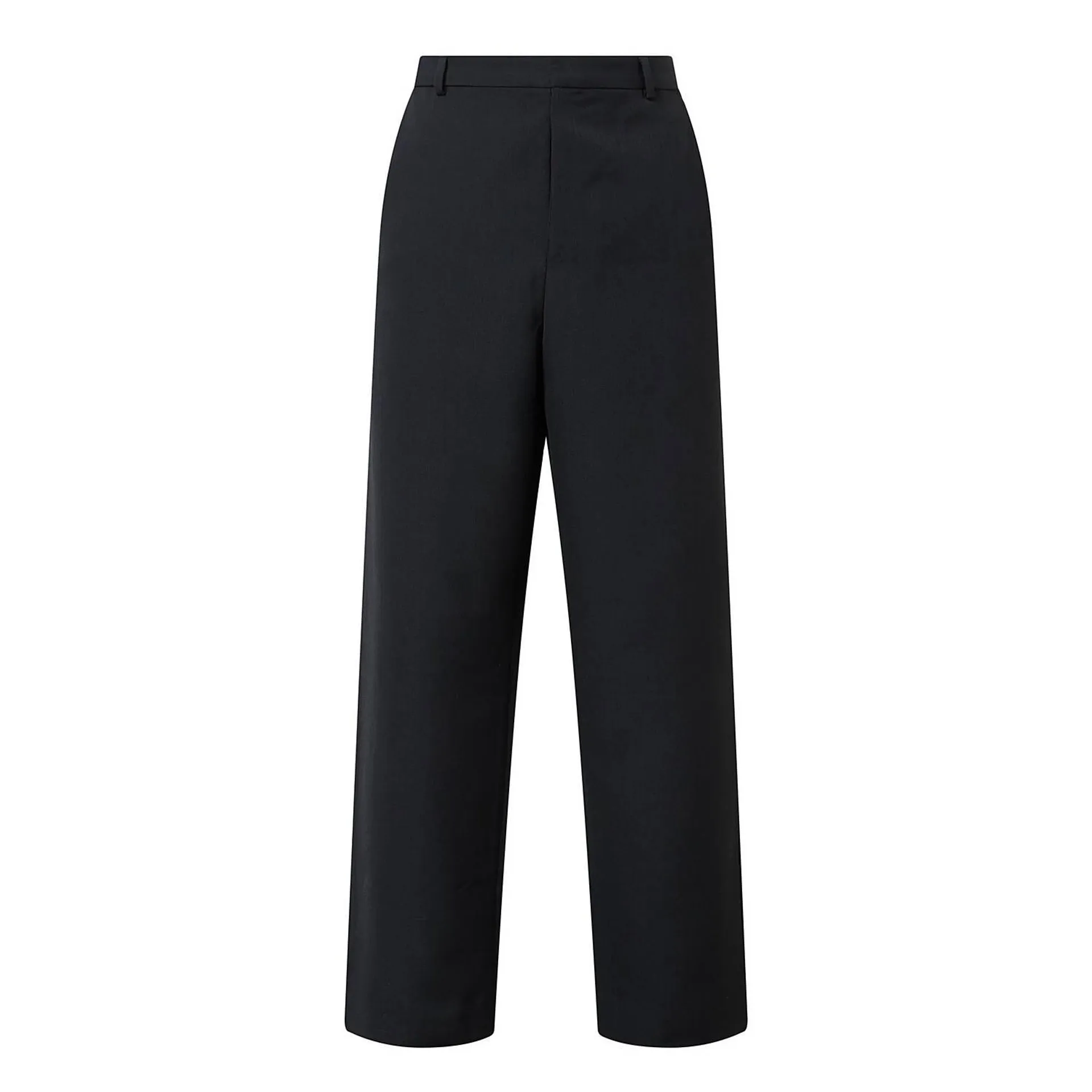 Constructed Mid-Rise Formal Trousers