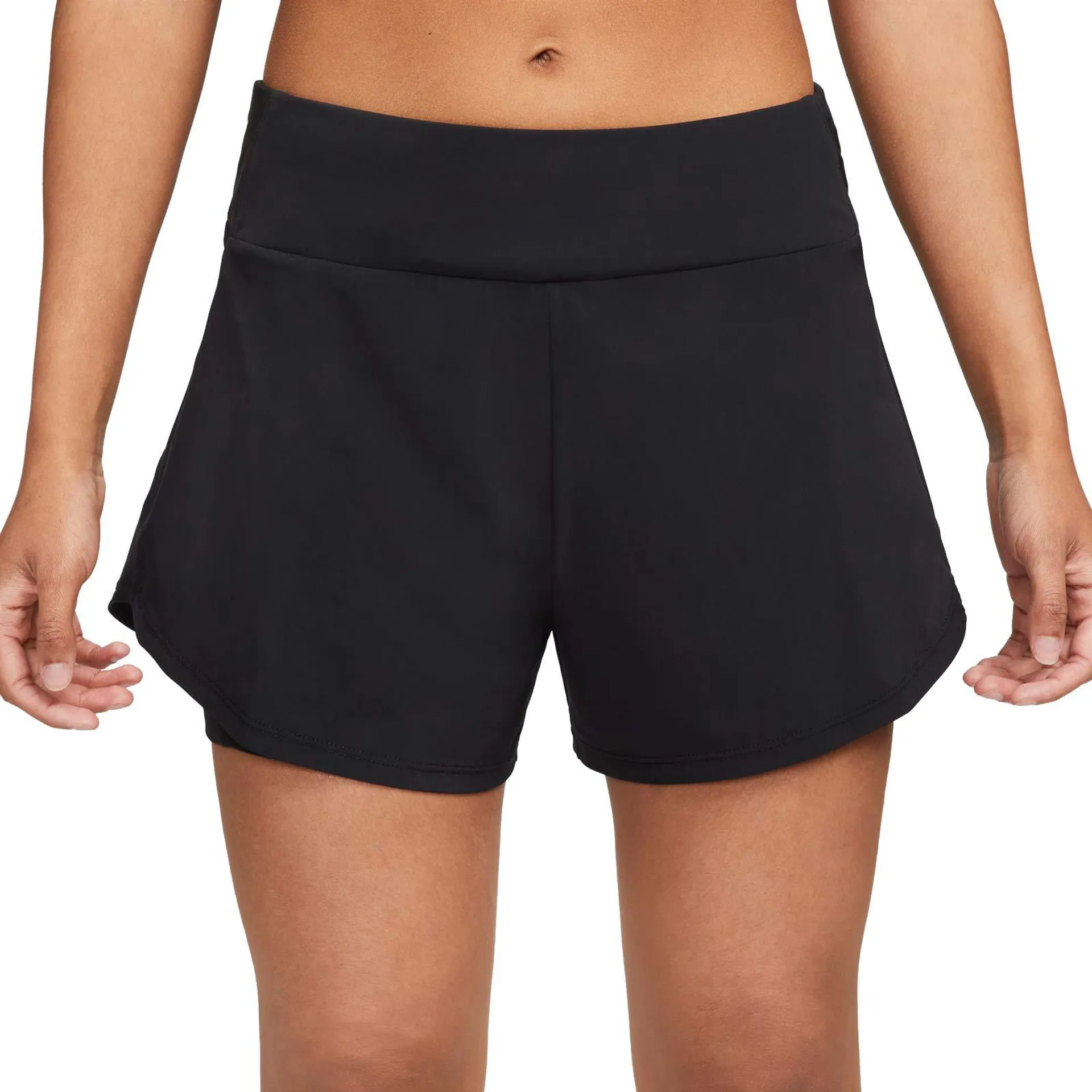 NIKE DRI-FIT ONE WOMENS MID-RISE 3" 2-IN-1 SHORTS