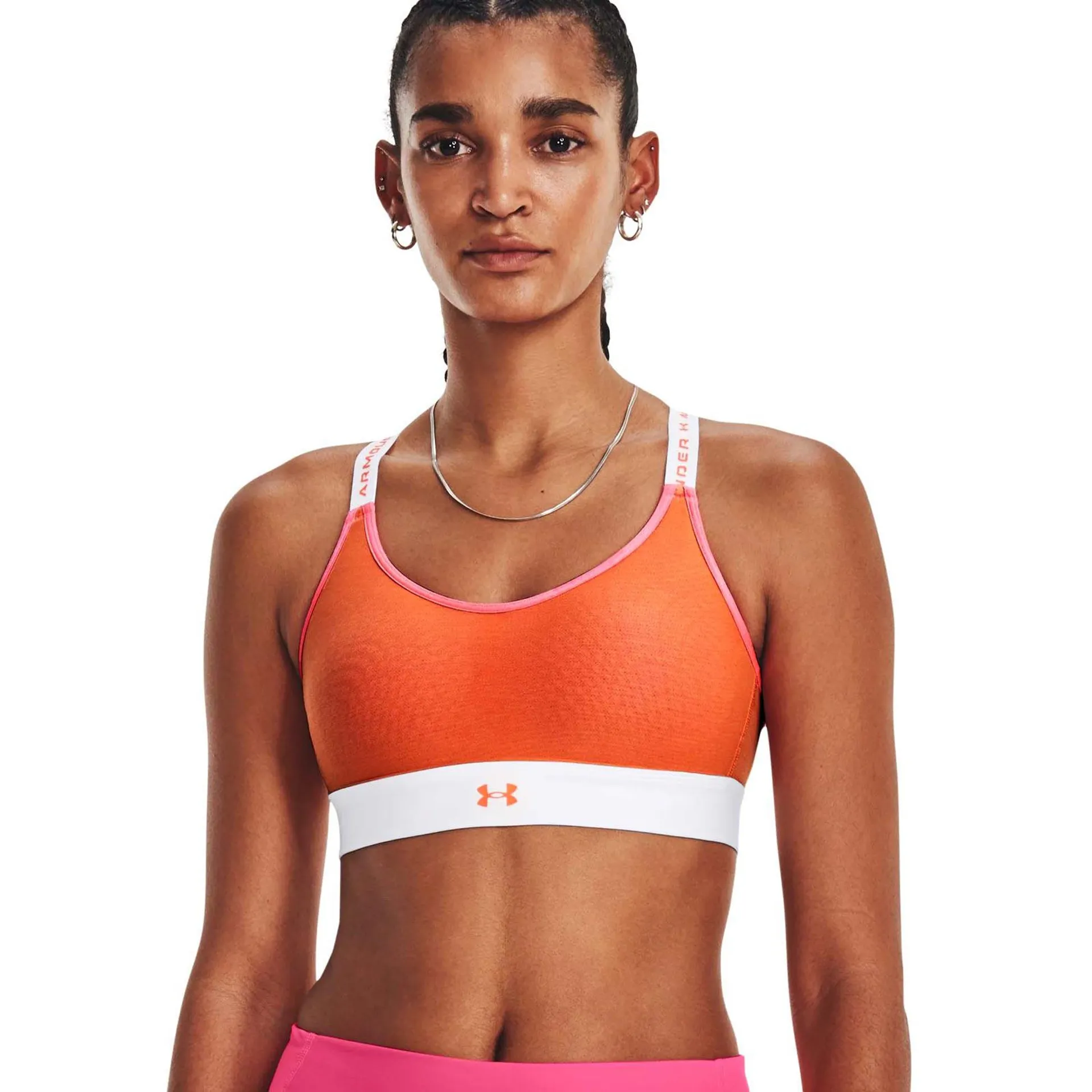 UNDER ARMOUR WOMENS INFINITY MID RUN SPORTS BRA