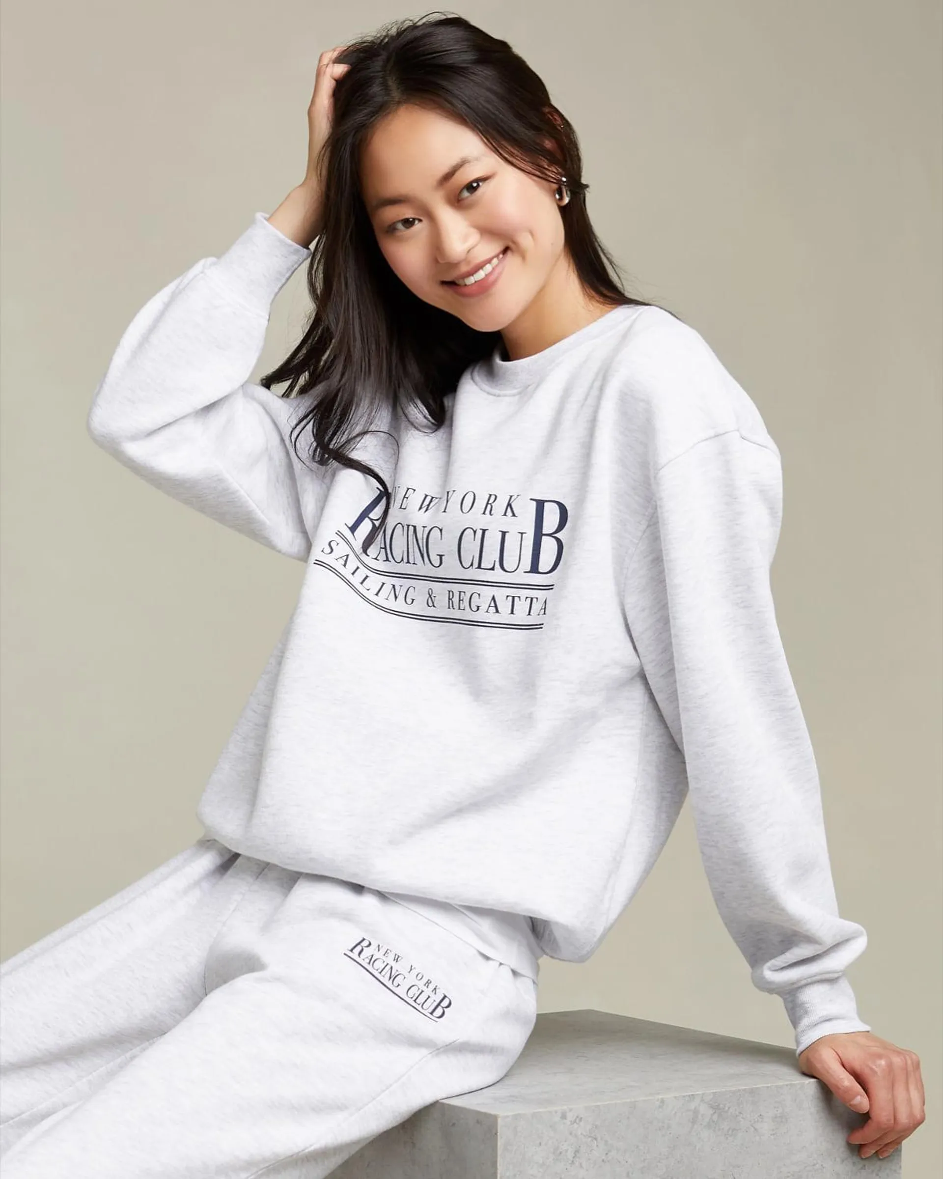 Slogan Soft Sweatshirt