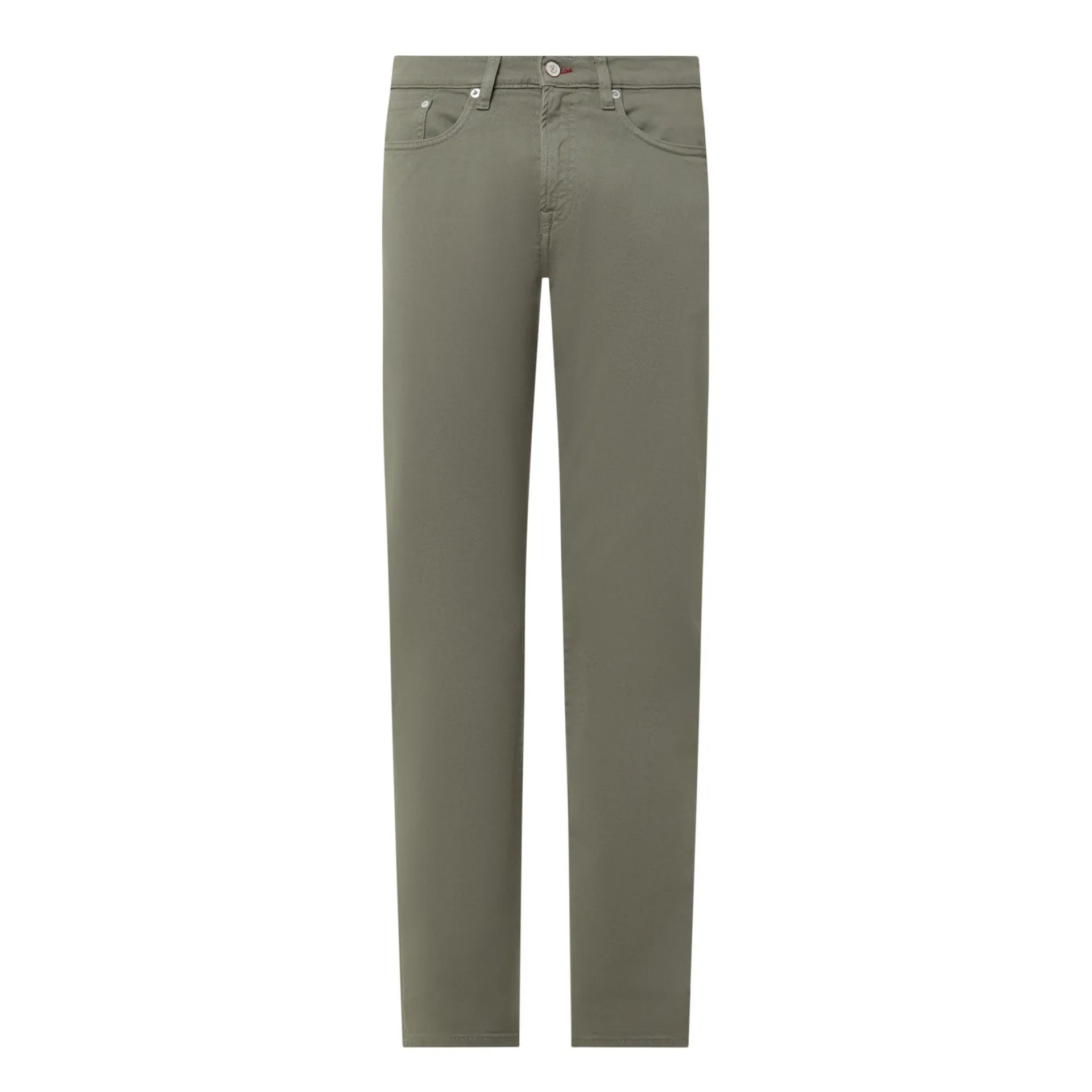 Mid-Rise Tapered Jeans