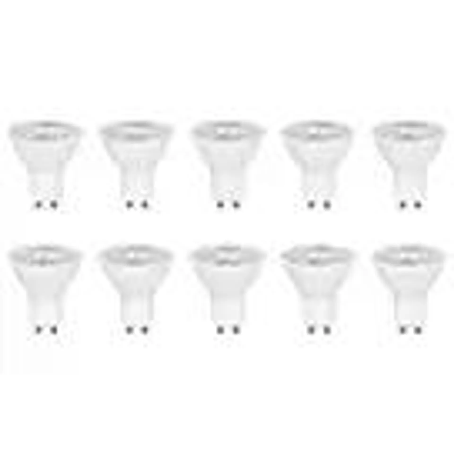 LAP GU10 LED Light Bulb 345lm 3.6W 10 Pack