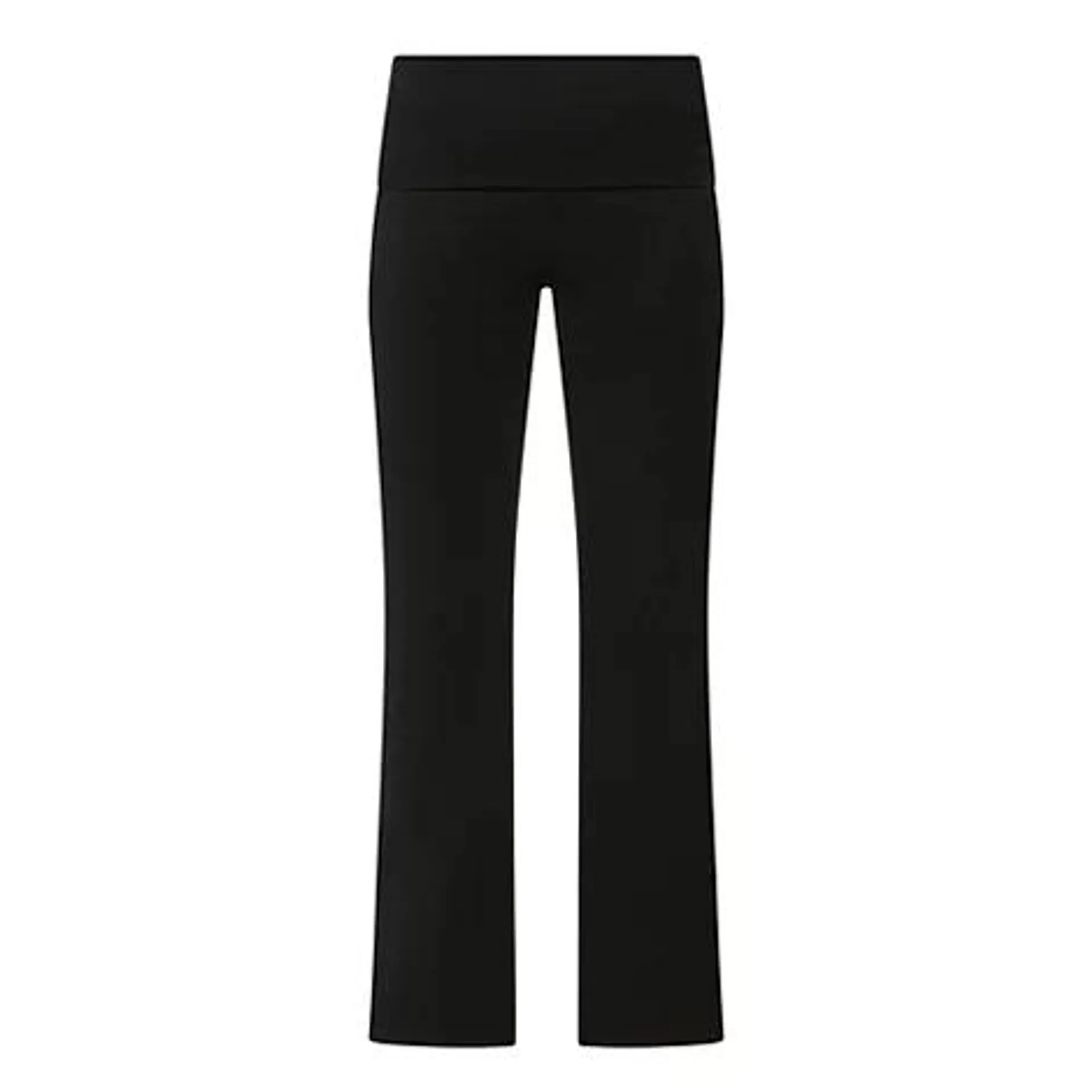 Rib Fold Over Trousers