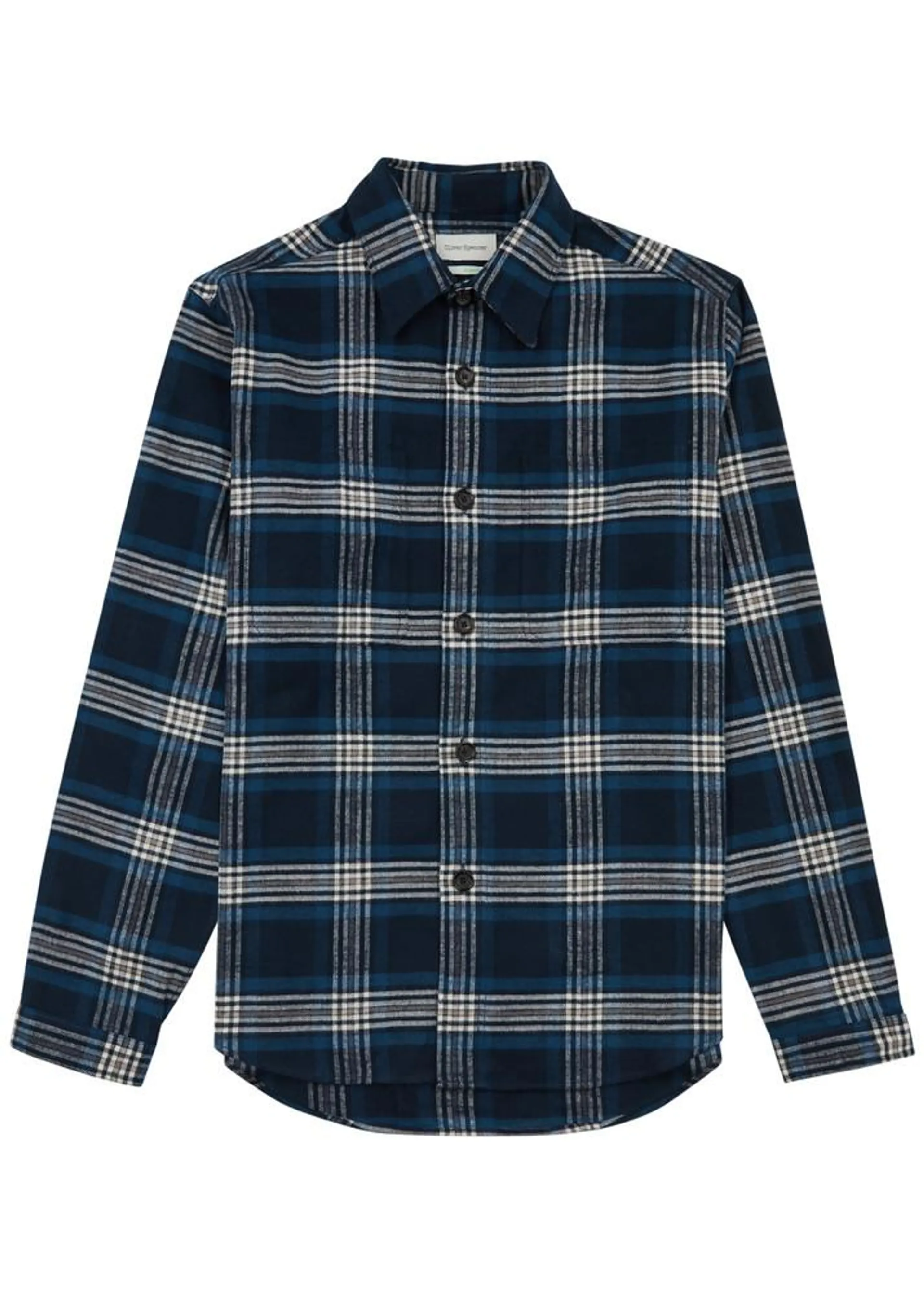 Treviscoe checked flannel shirt