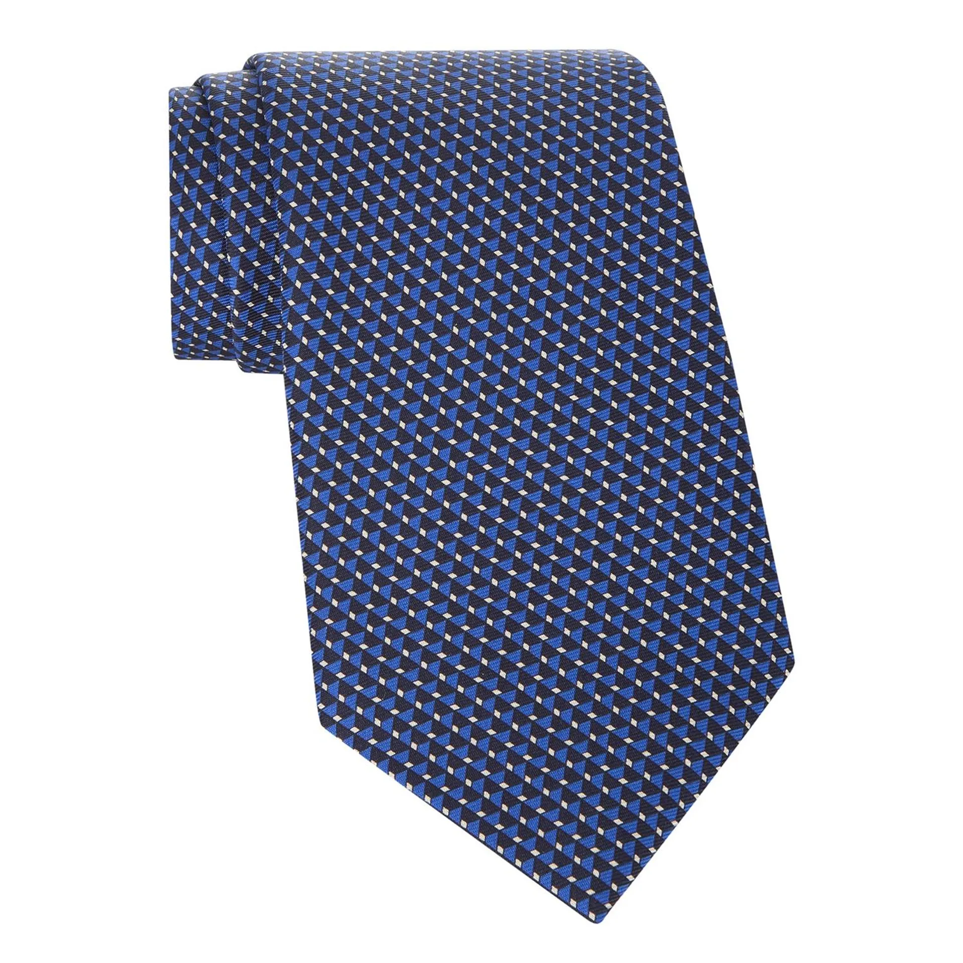 Geometric Silk Tie