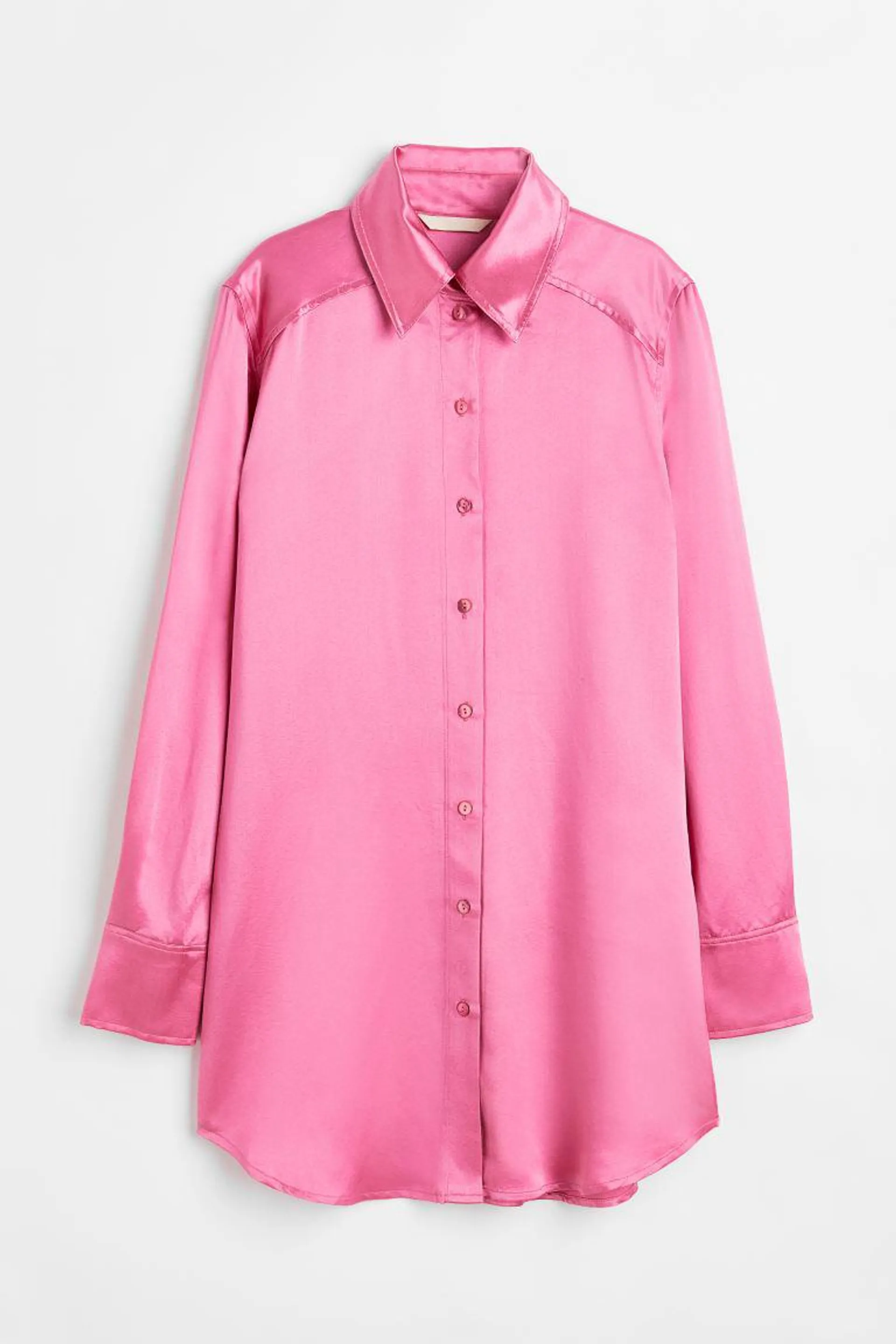 Silk-blend shirt