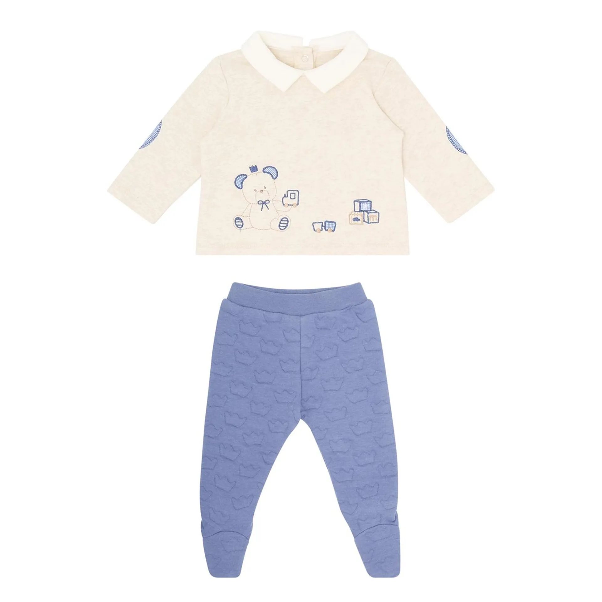 Two-Piece Cloud Top and Bottoms Set