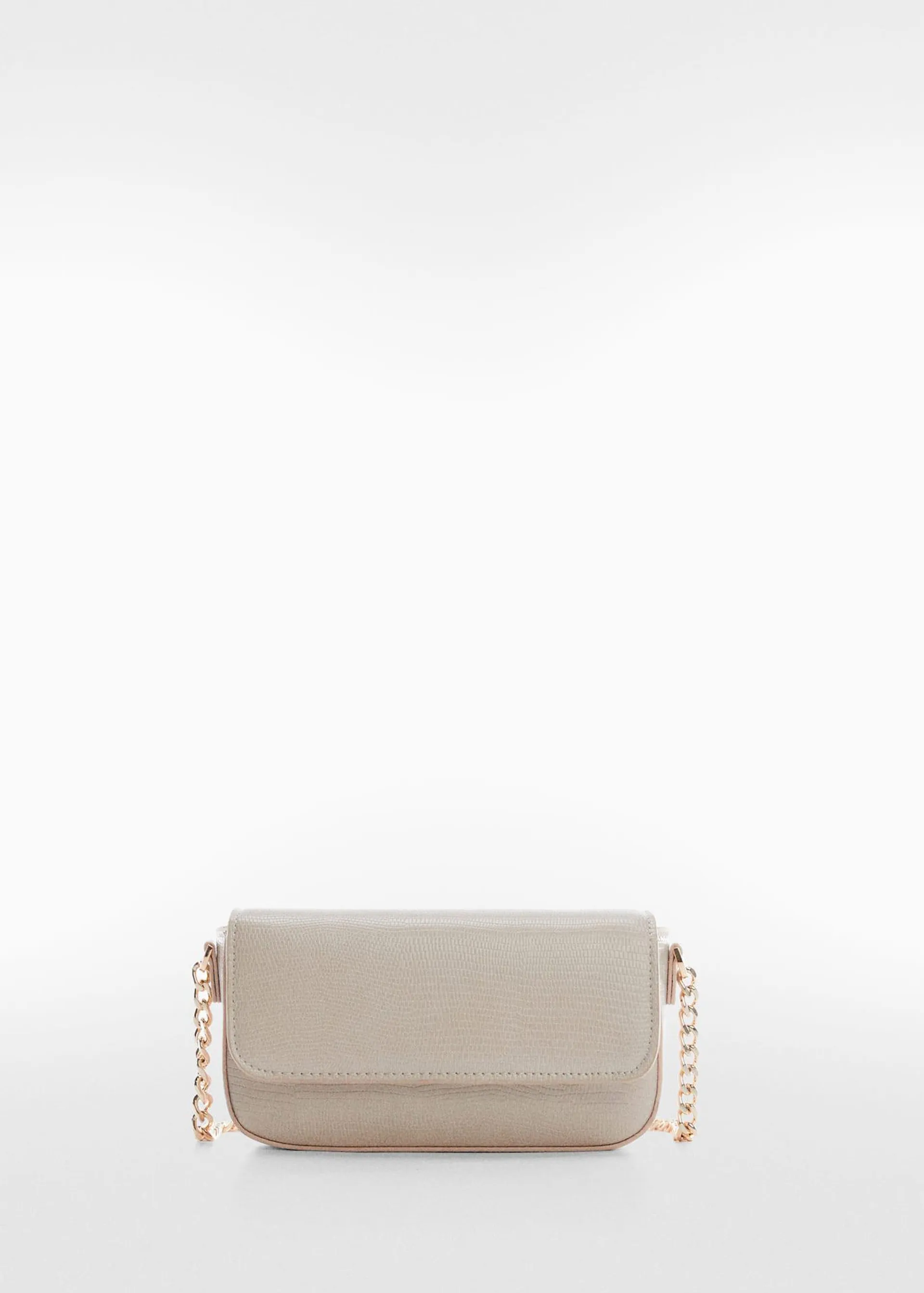 Flap chain bag