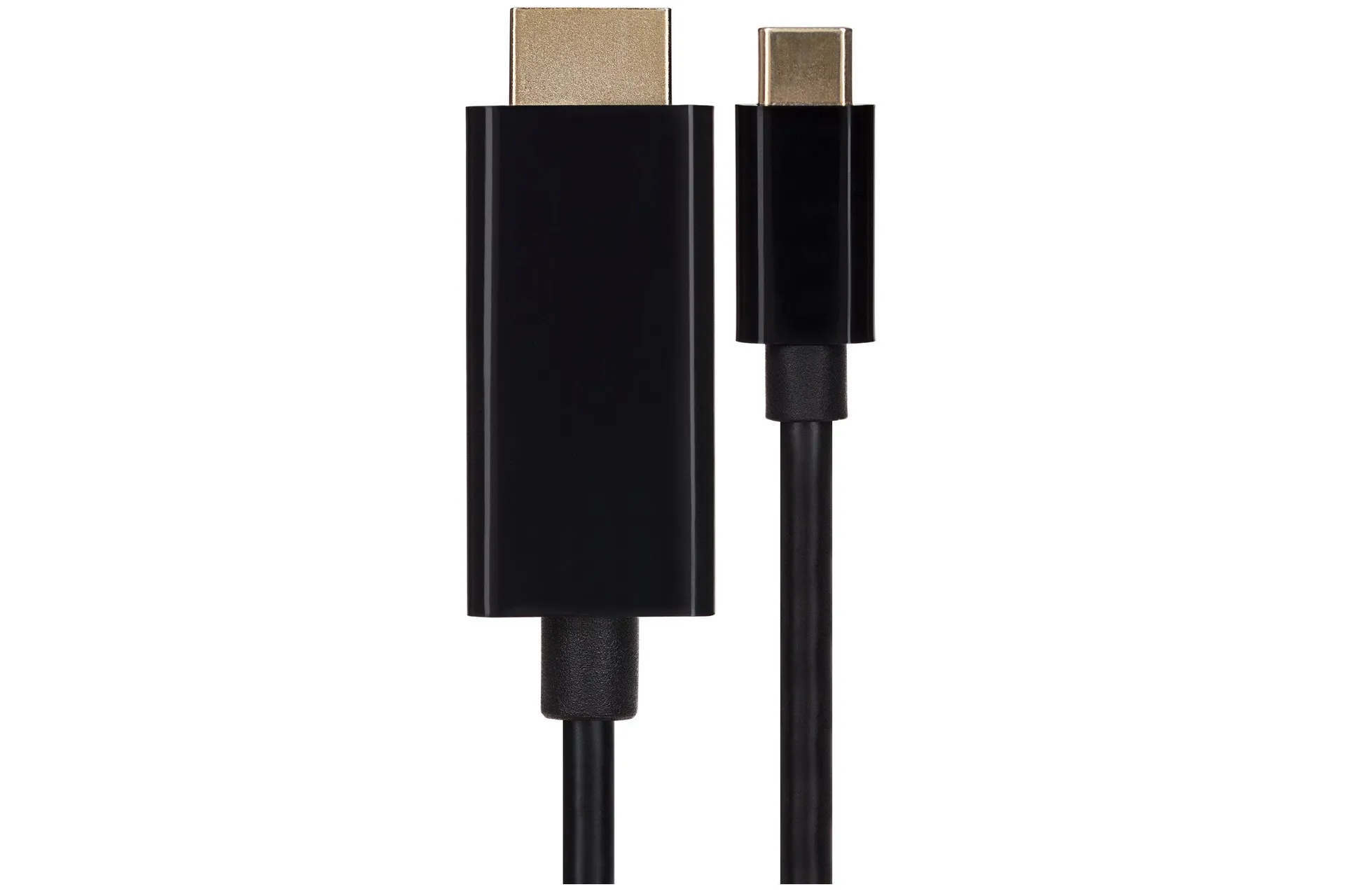 Maplin USB-C to HDMI Cable Adapter (Supports 4K Ultra HD @ 60Hz) - Black