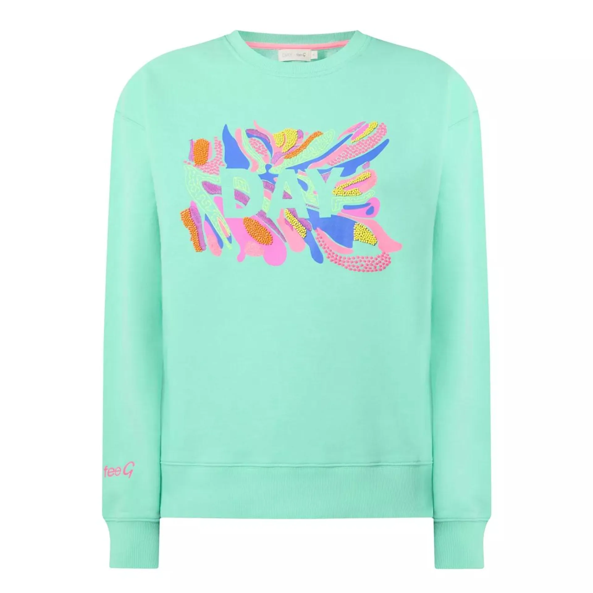 New in DAY X FEE G Irish Designer Burst Logo Sweatshirt €129.00