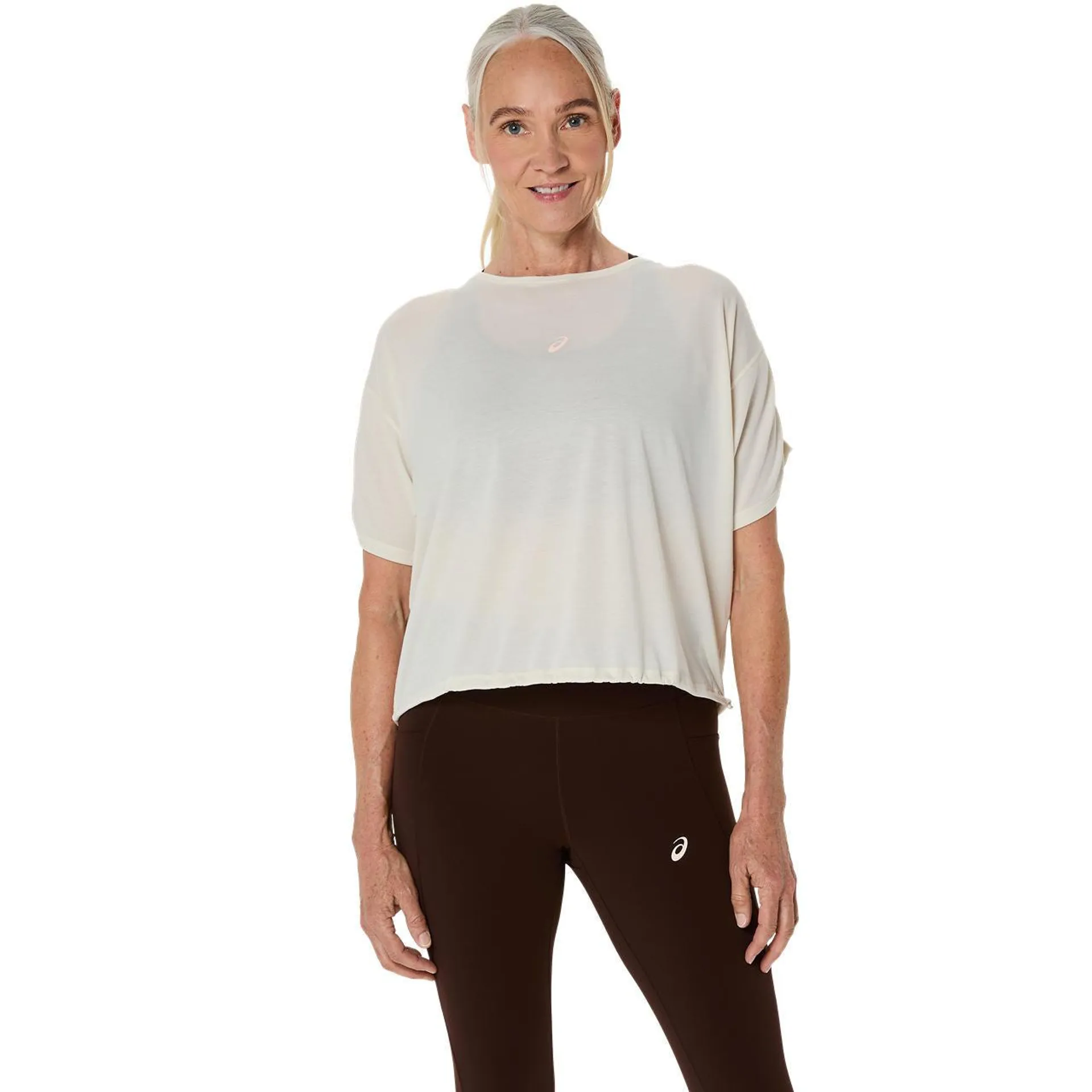 Asics Nagino Run Short Sleeve Womens Top