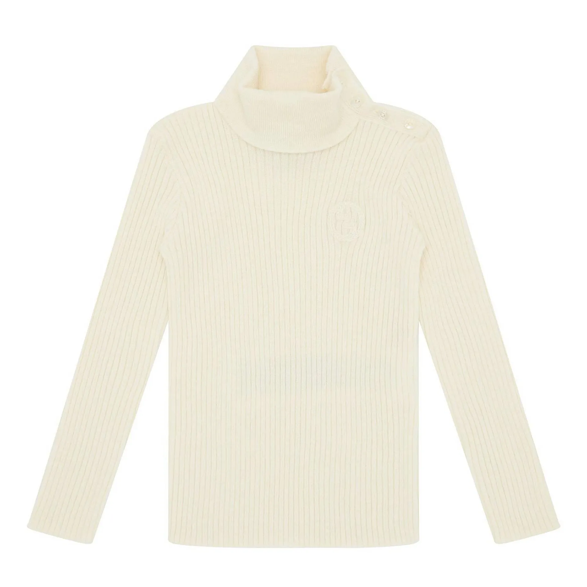 Turtleneck Wool Knitted Sweater