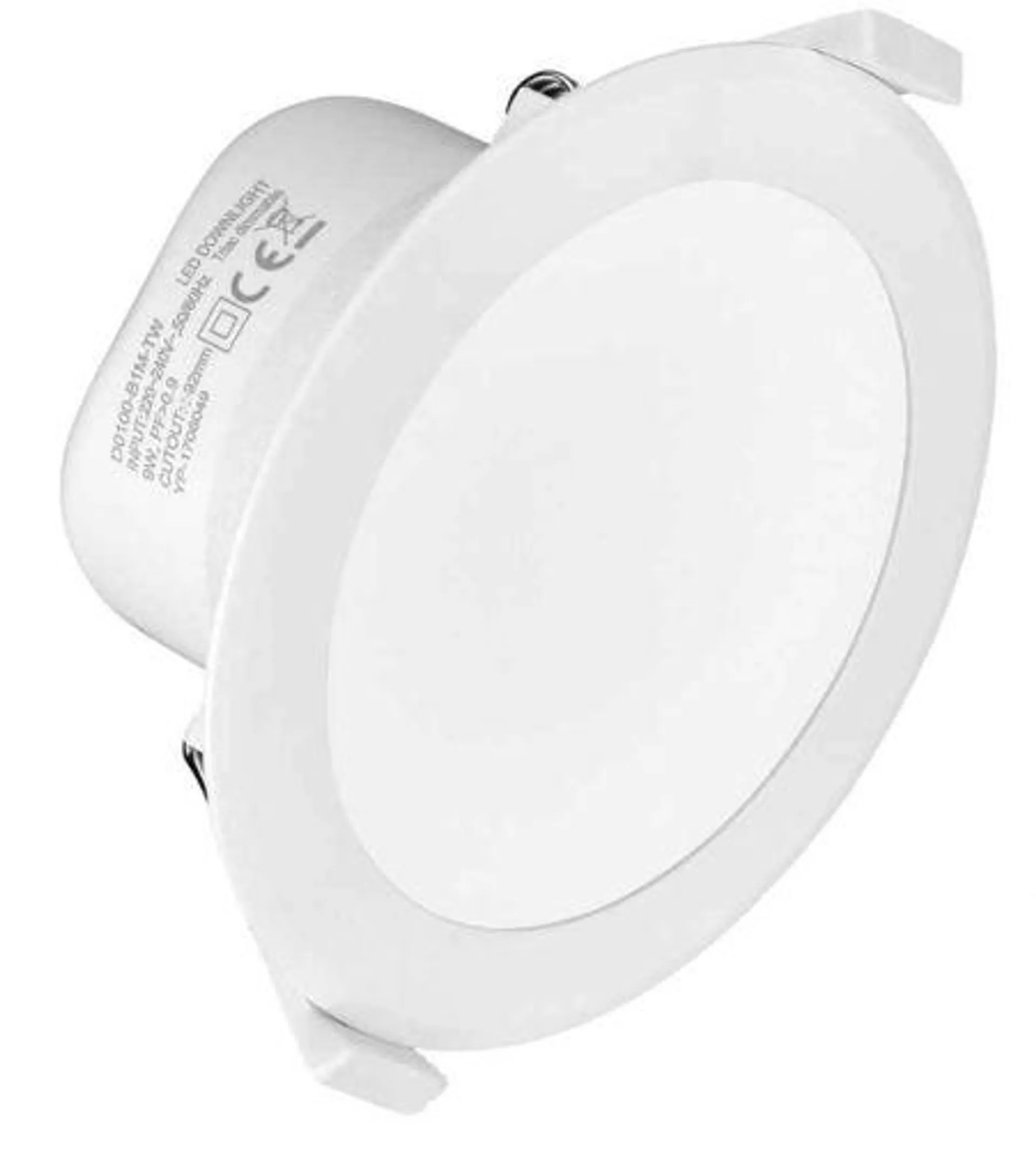 IP44 9W LED Dimmable Downlight White